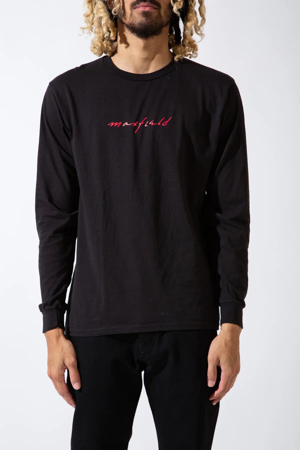 MAXFIELD MERCH COLLECTION | LOGO LONG SLEEVE TEE