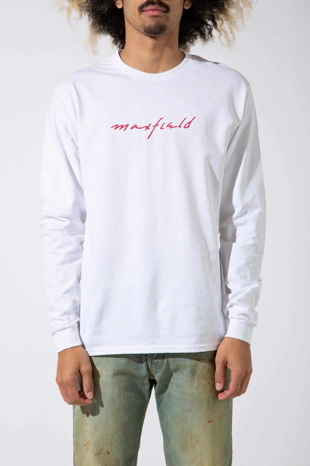 MAXFIELD MERCH COLLECTION | LOGO LONG SLEEVE TEE