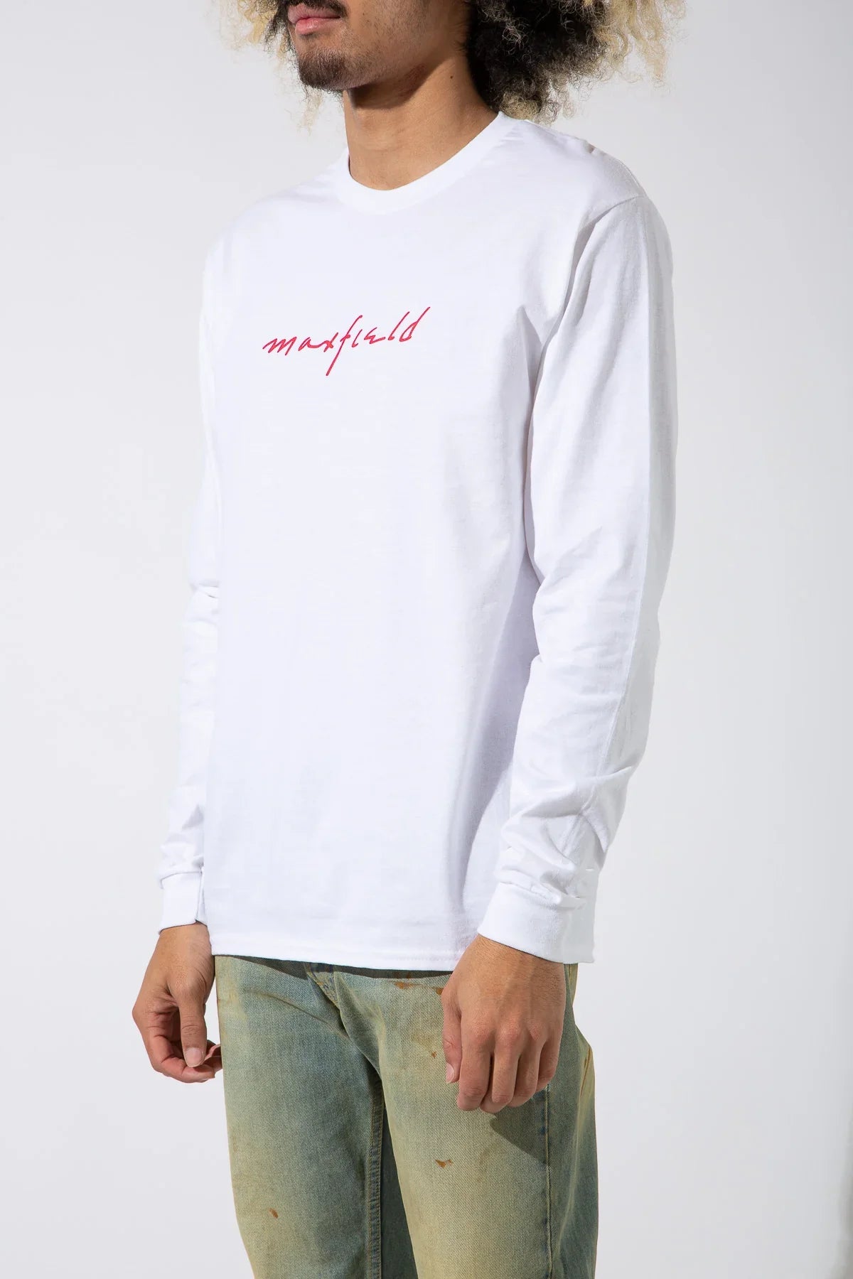 MAXFIELD MERCH COLLECTION | LOGO LONG SLEEVE TEE