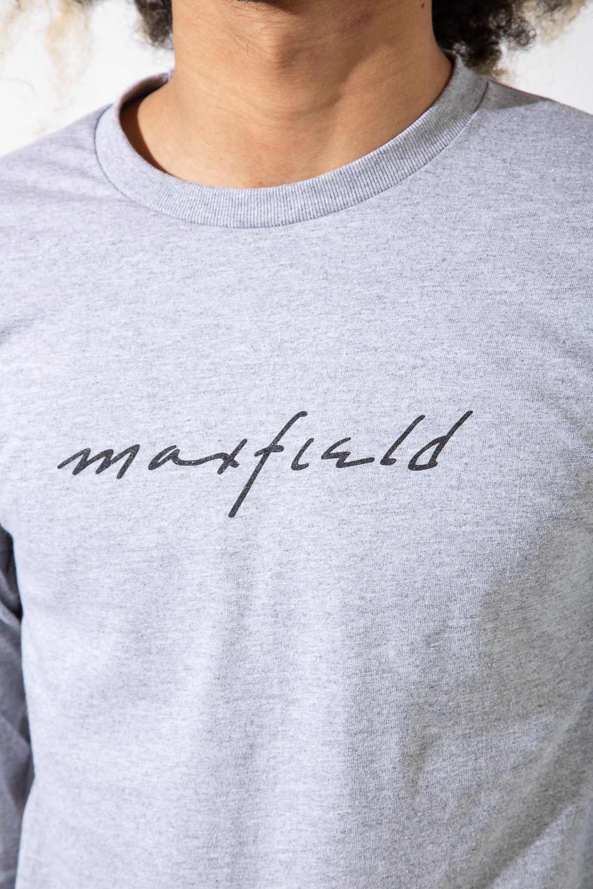 MAXFIELD MERCH COLLECTION | LOGO LONG SLEEVE TEE