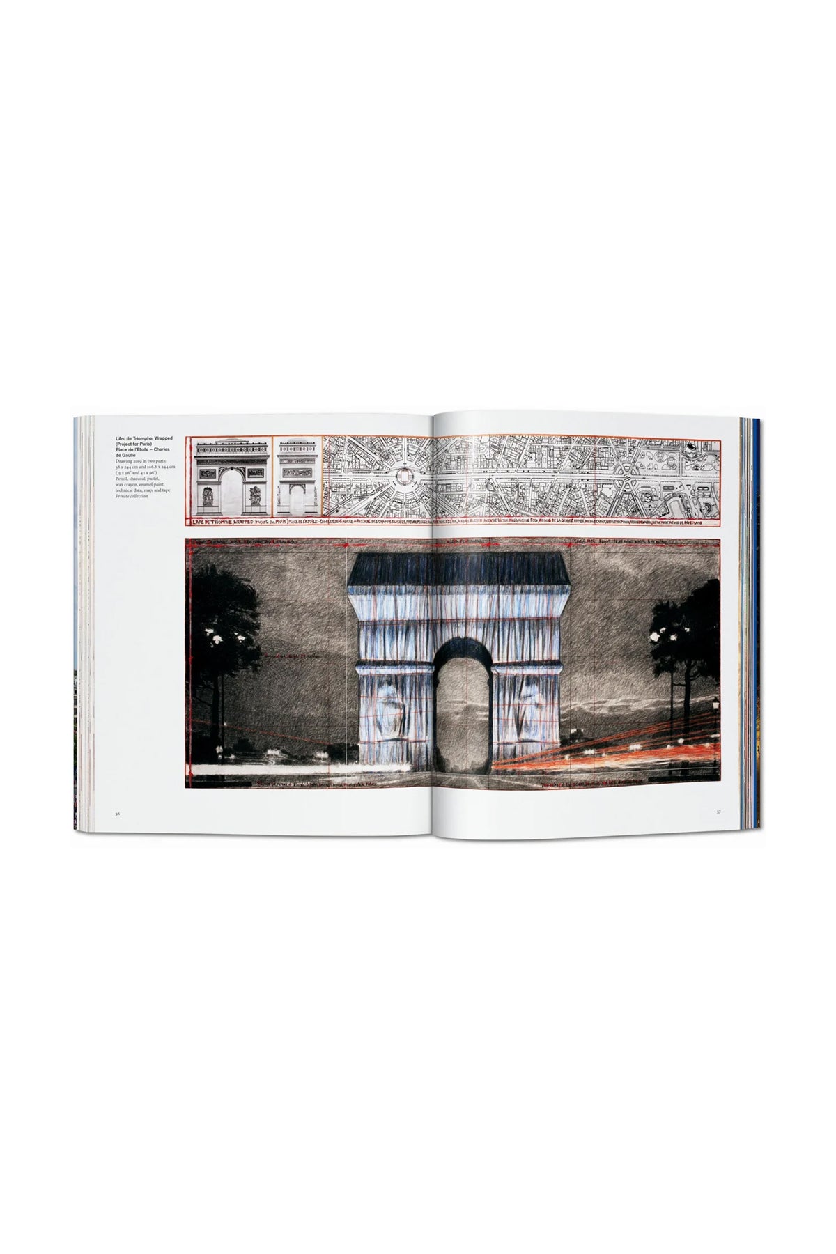 TASCHEN | L'ARC DE TRIOMPHE, WRAPPED - MAXFIELD LA