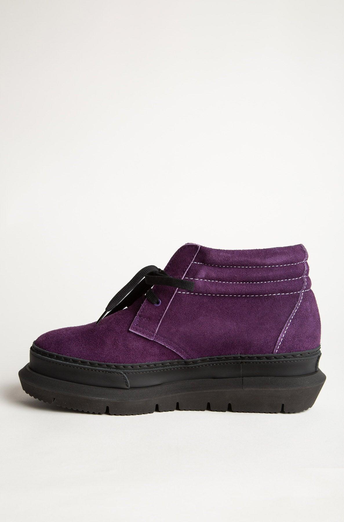 SACAI | SKATER HIGH TOP DERBY SHOES - MAXFIELD LA