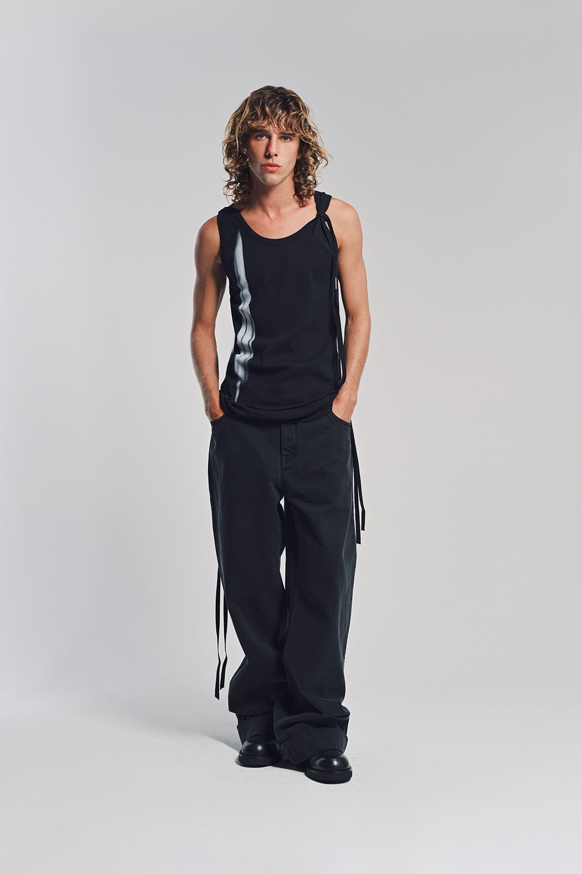 ANN DEMEULEMEESTER | FEATHER PRINT SEVA TANK