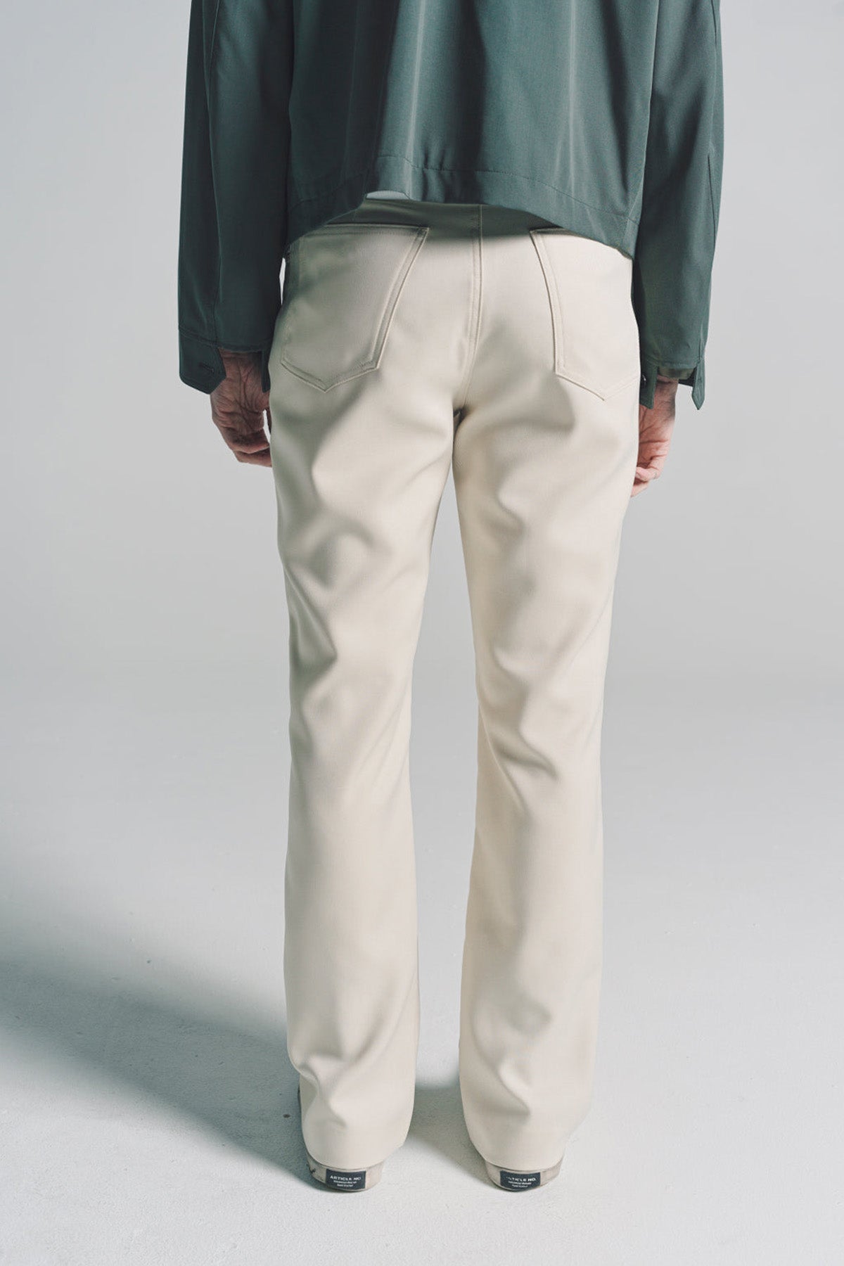 SECOND/LAYER | VALLUCO TROUSERS IN SOFT YELLOW - MAXFIELD LA