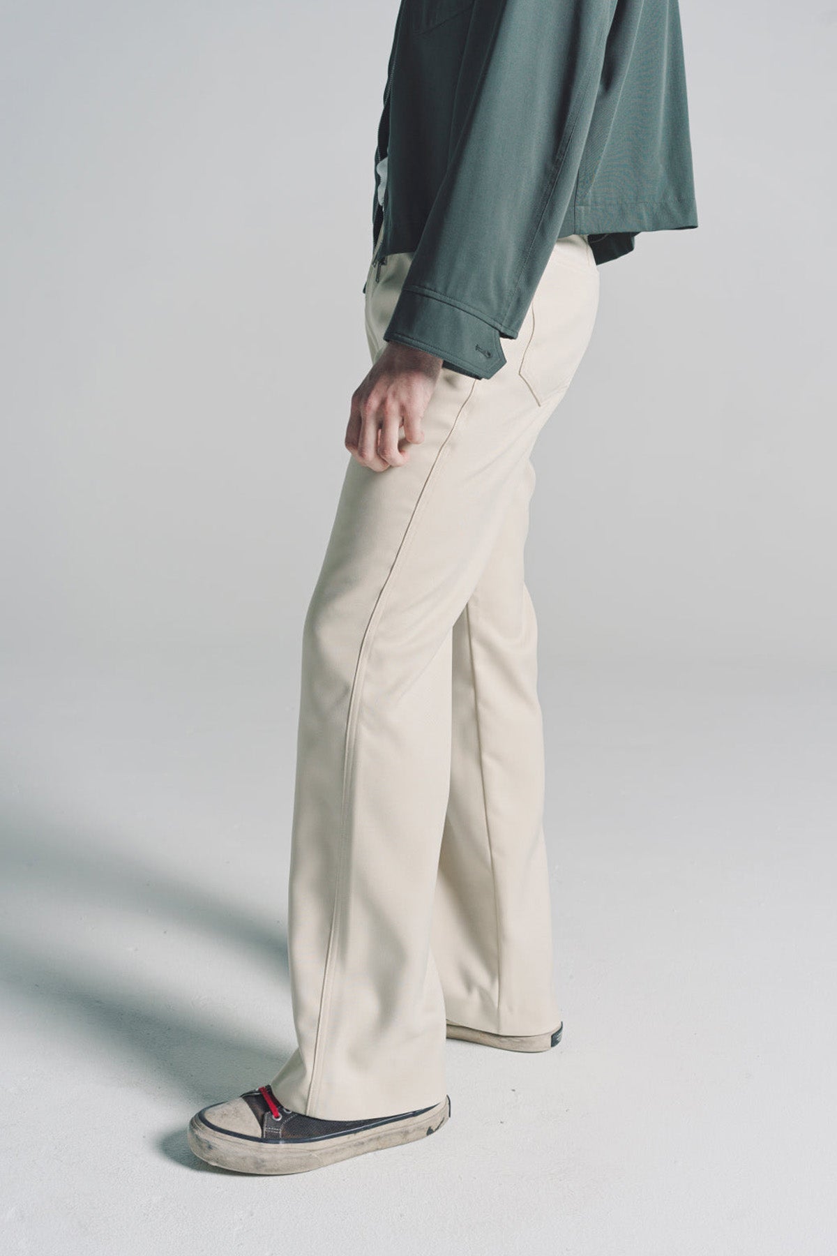 SECOND/LAYER | VALLUCO TROUSERS IN SOFT YELLOW - MAXFIELD LA