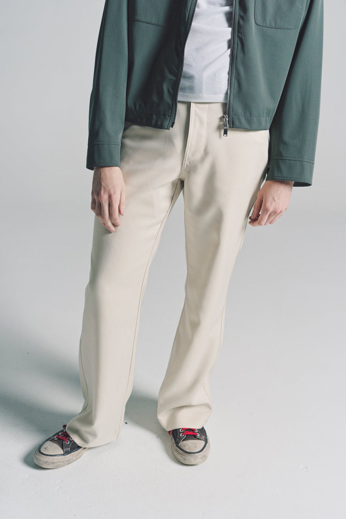 SECOND/LAYER | VALLUCO TROUSERS IN SOFT YELLOW - MAXFIELD LA