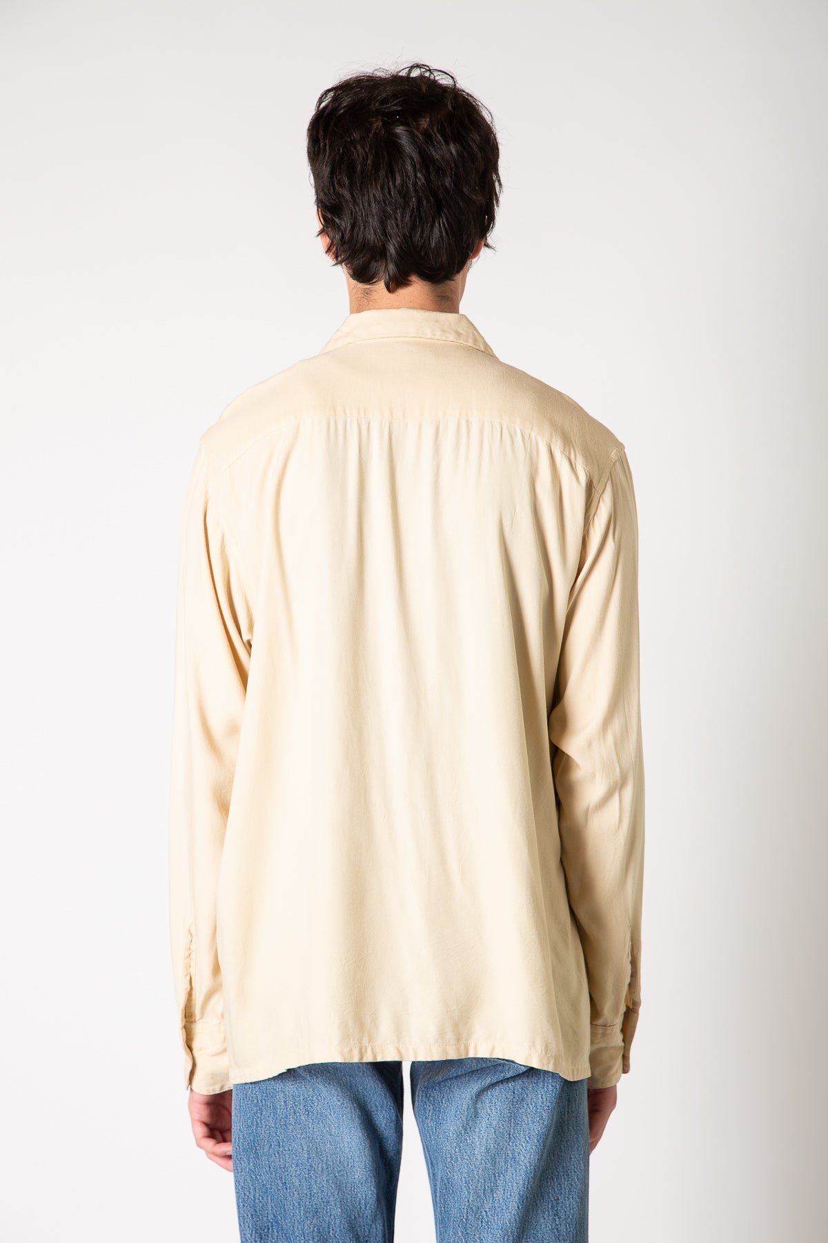NOMARHYTHM TEXTILE | LINES EMBROIDERY LONG SLEEVE SHIRT