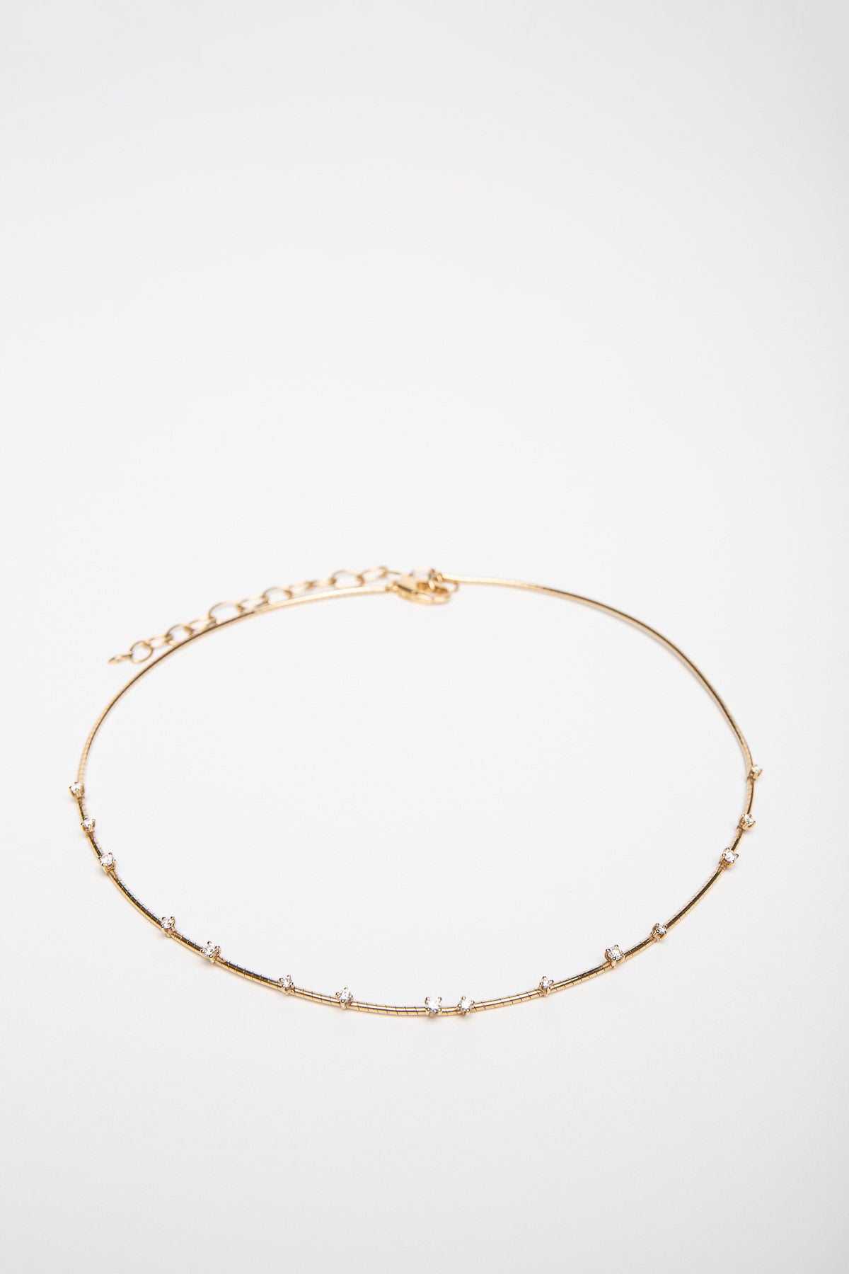 MATTIA CIELO | YELLOW GOLD DIAMOND NECKLACE