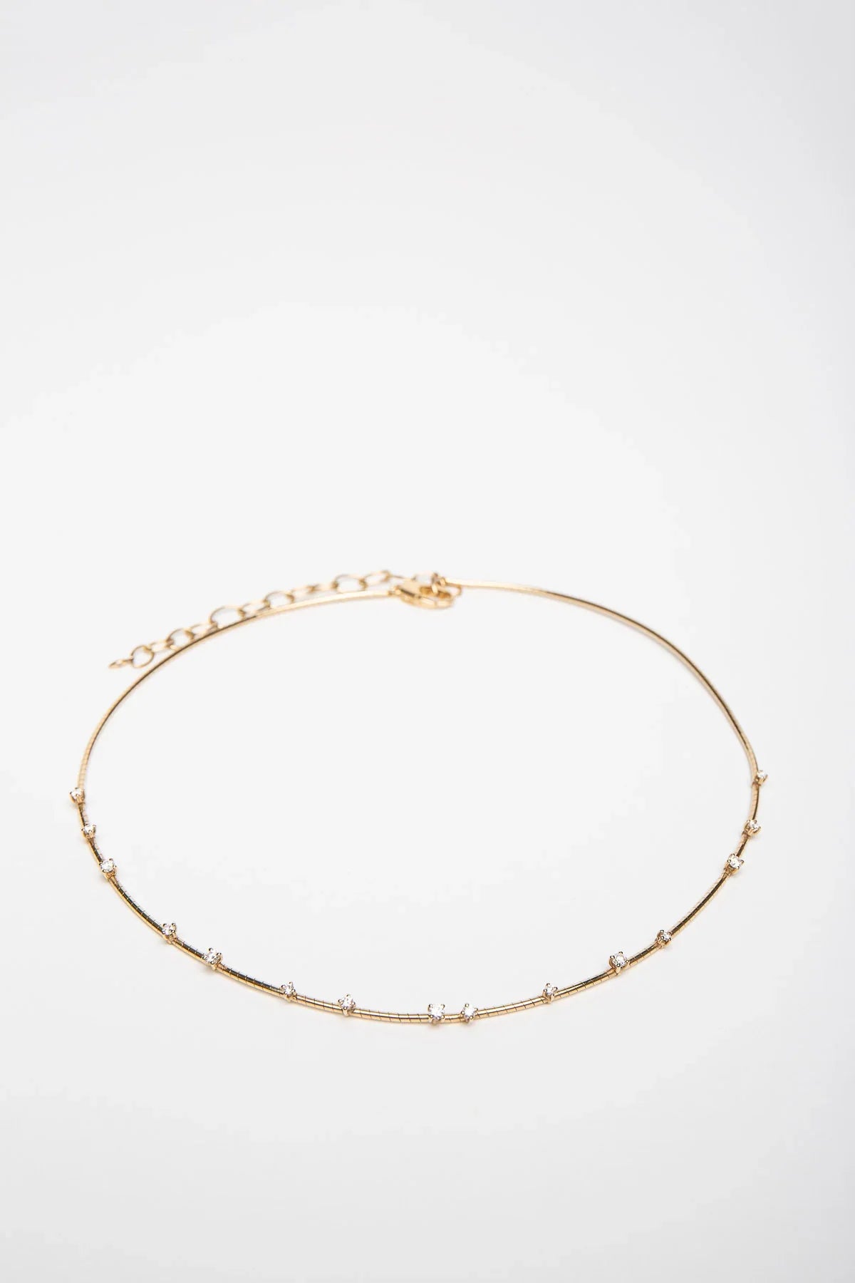 MATTIA CIELO | YELLOW GOLD DIAMOND NECKLACE