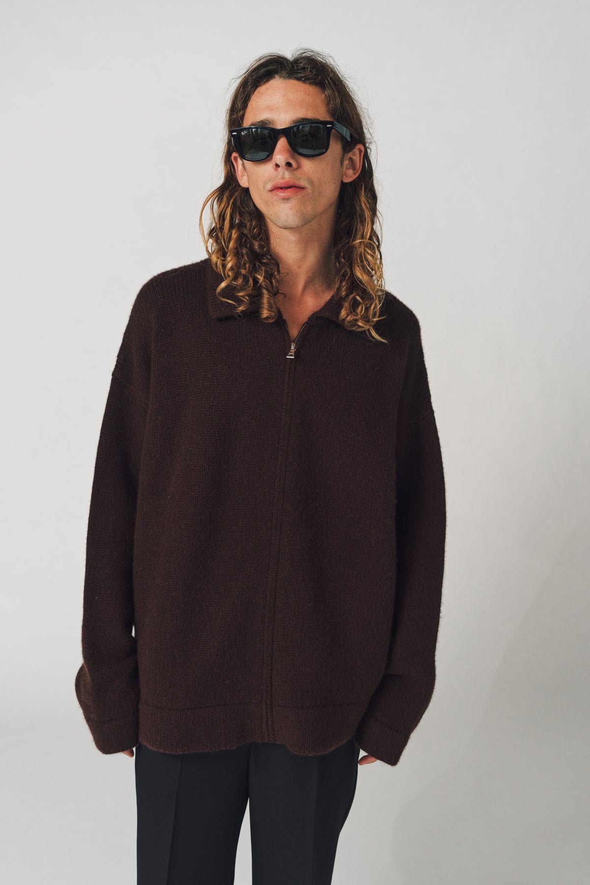 THE ELDER STATESMAN | PLAIT ZIP JACKET - MAXFIELD LA