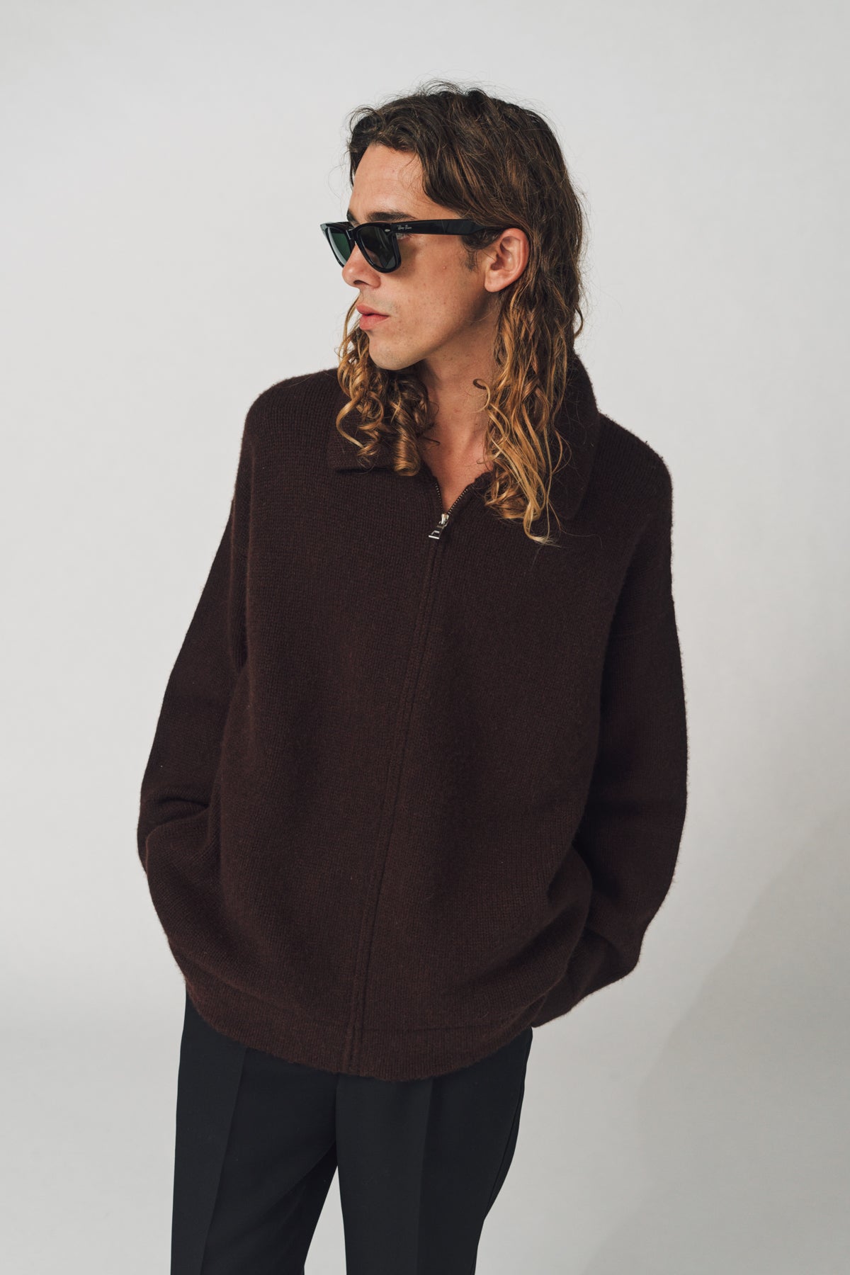 THE ELDER STATESMAN | PLAIT ZIP JACKET - MAXFIELD LA