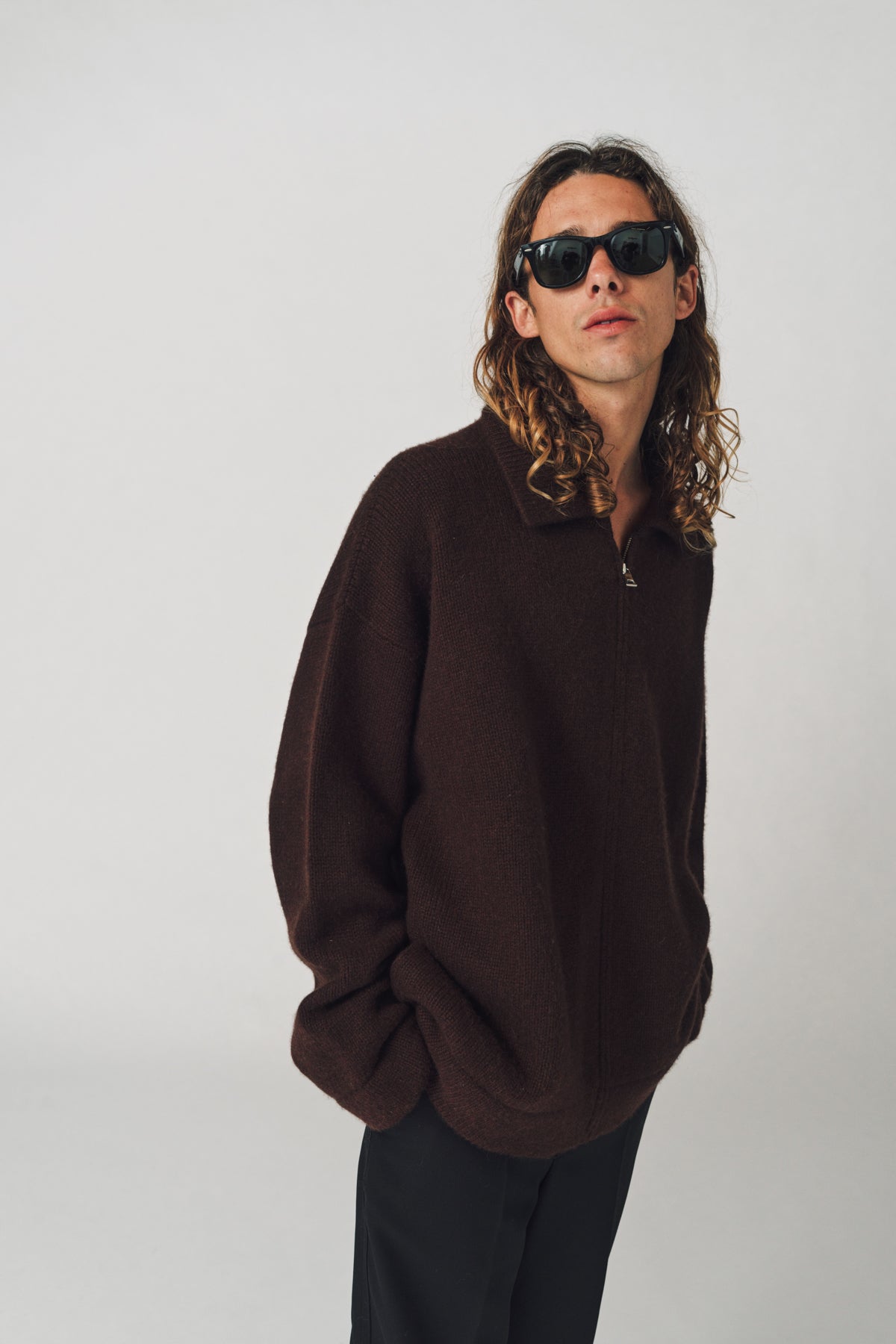 THE ELDER STATESMAN | PLAIT ZIP JACKET - MAXFIELD LA