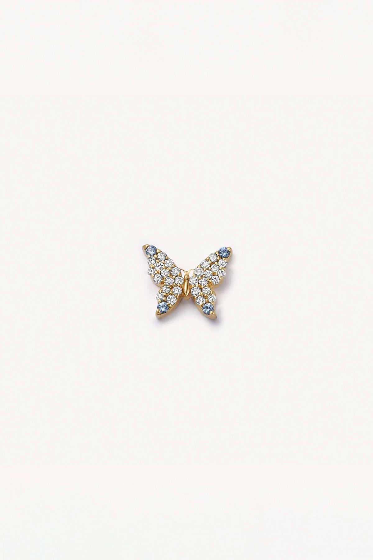 LOQUET LONDON | DIAMOND BUTTERFLY CHARM - MAXFIELD LA