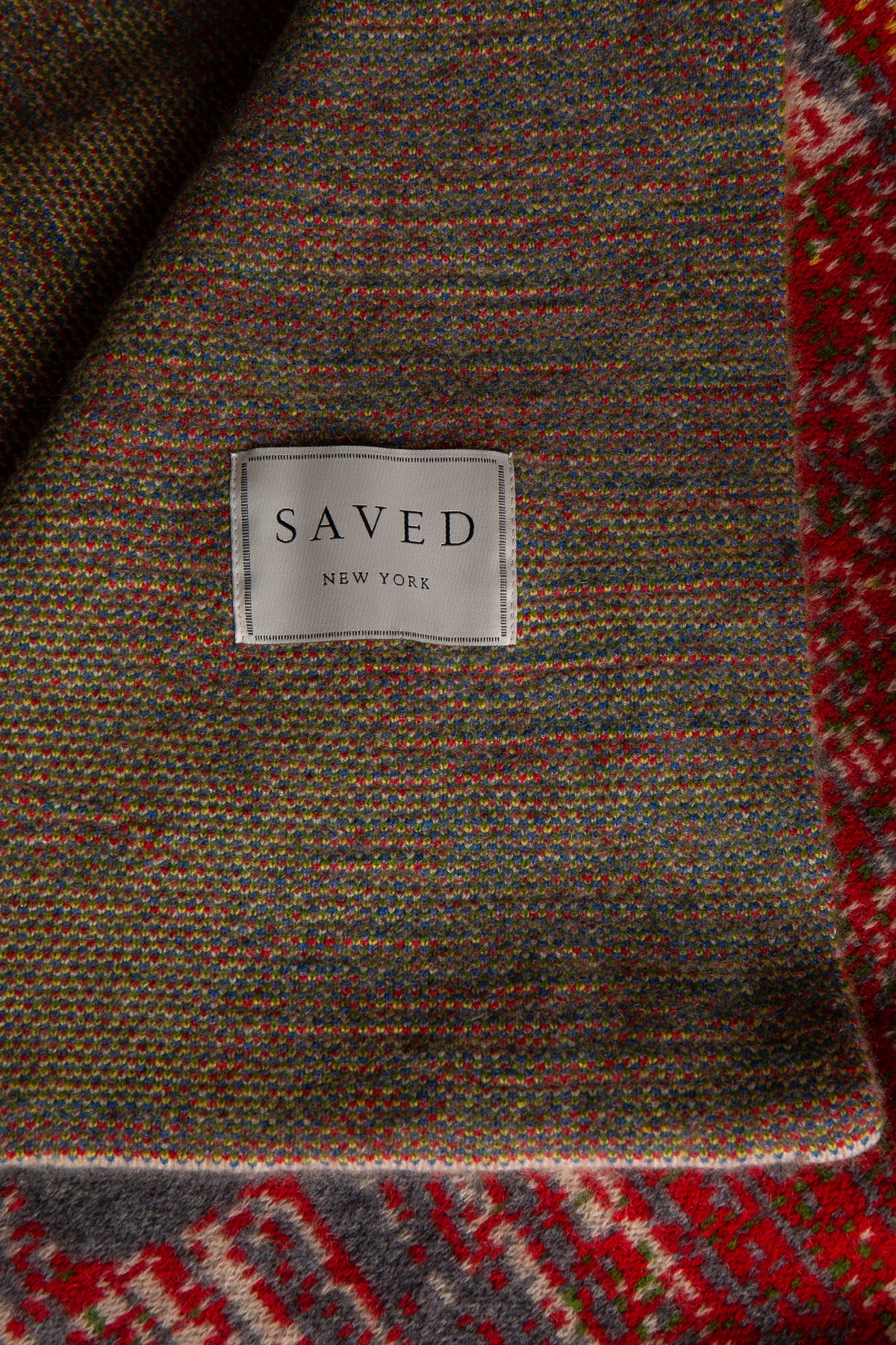 SAVED NEW YORK | RED QUEEN BLANKET - MAXFIELD LA
