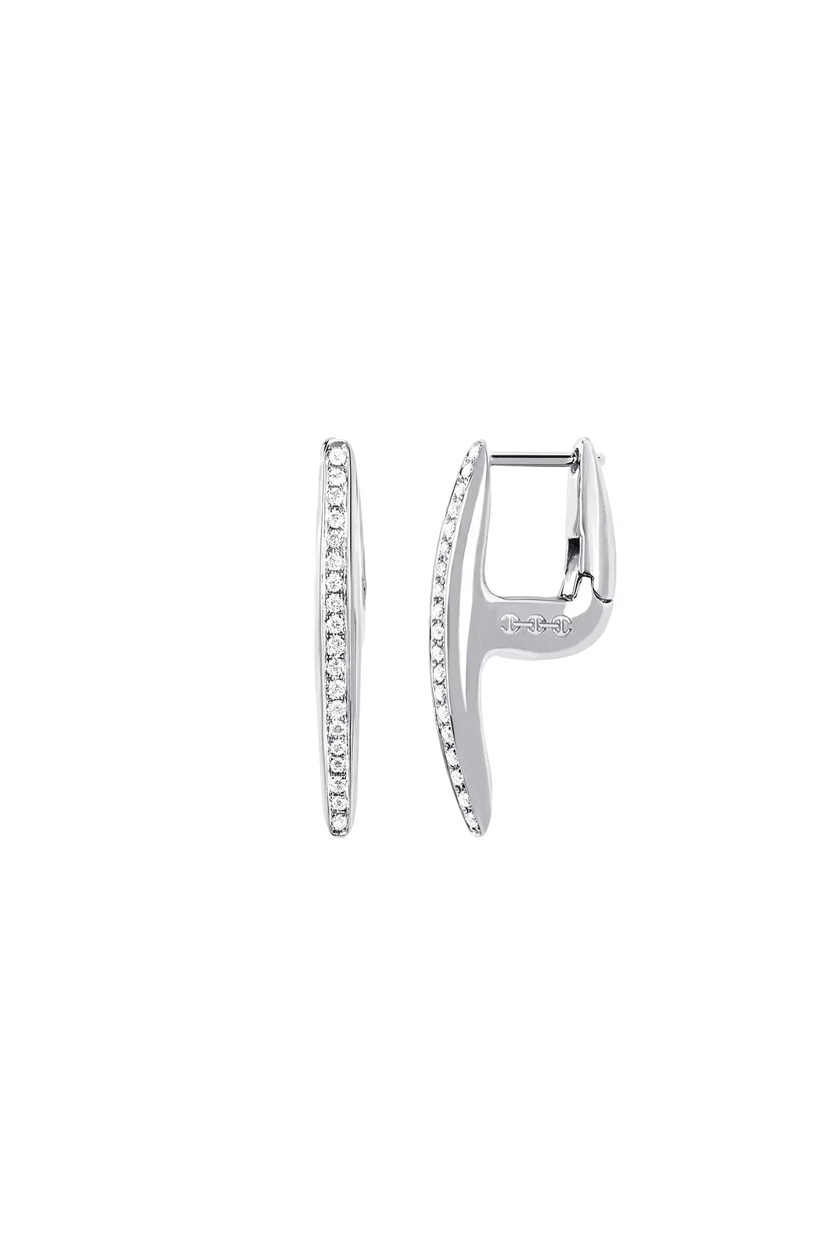 Hoorsenbuhs | Mini Axe Diamond Earrings