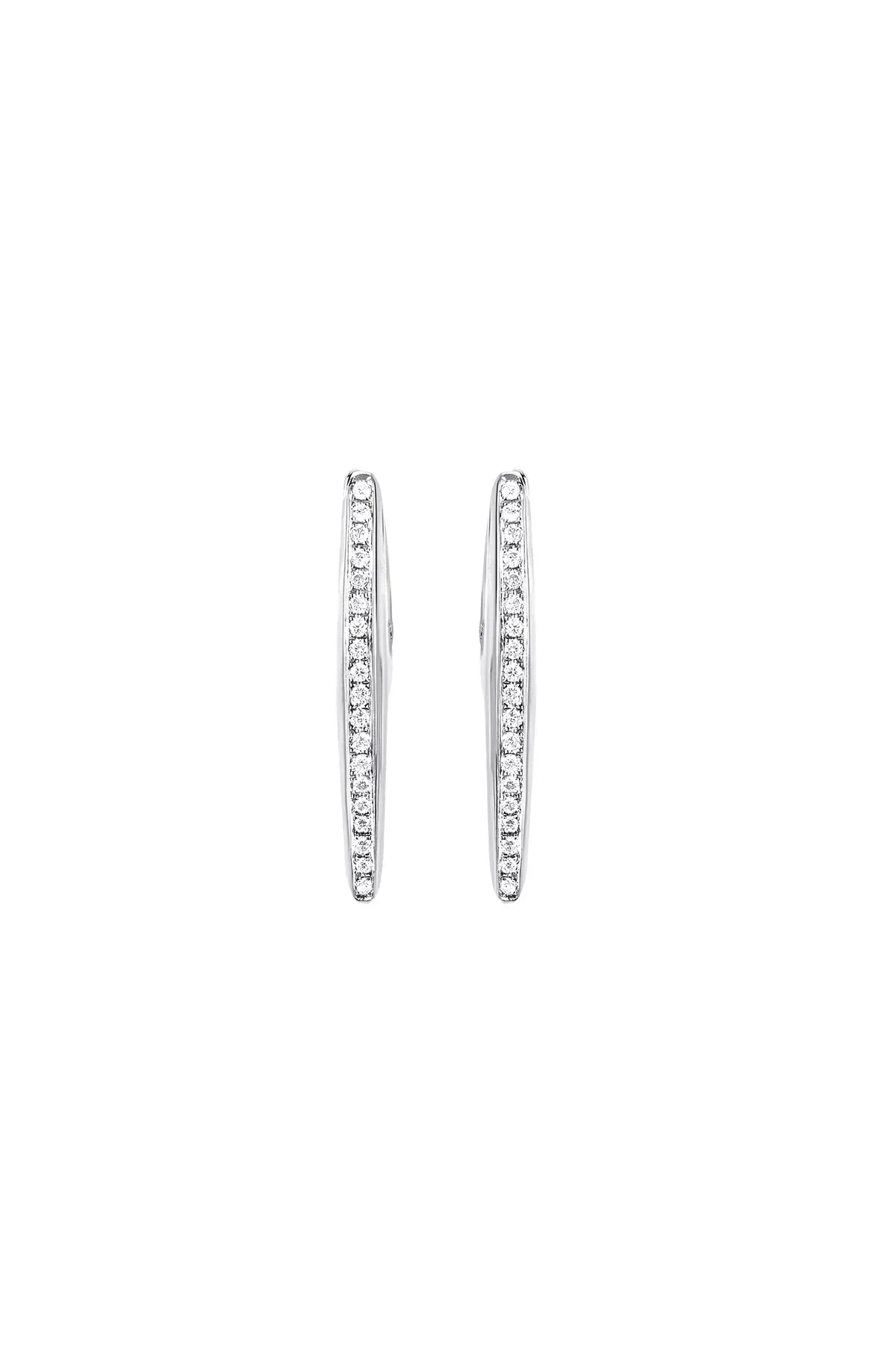 Hoorsenbuhs | Mini Axe Diamond Earrings