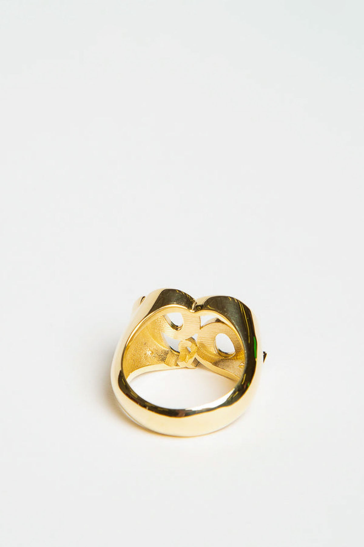 CHEMIST | YELLOW GOLD M FACE 69 RING