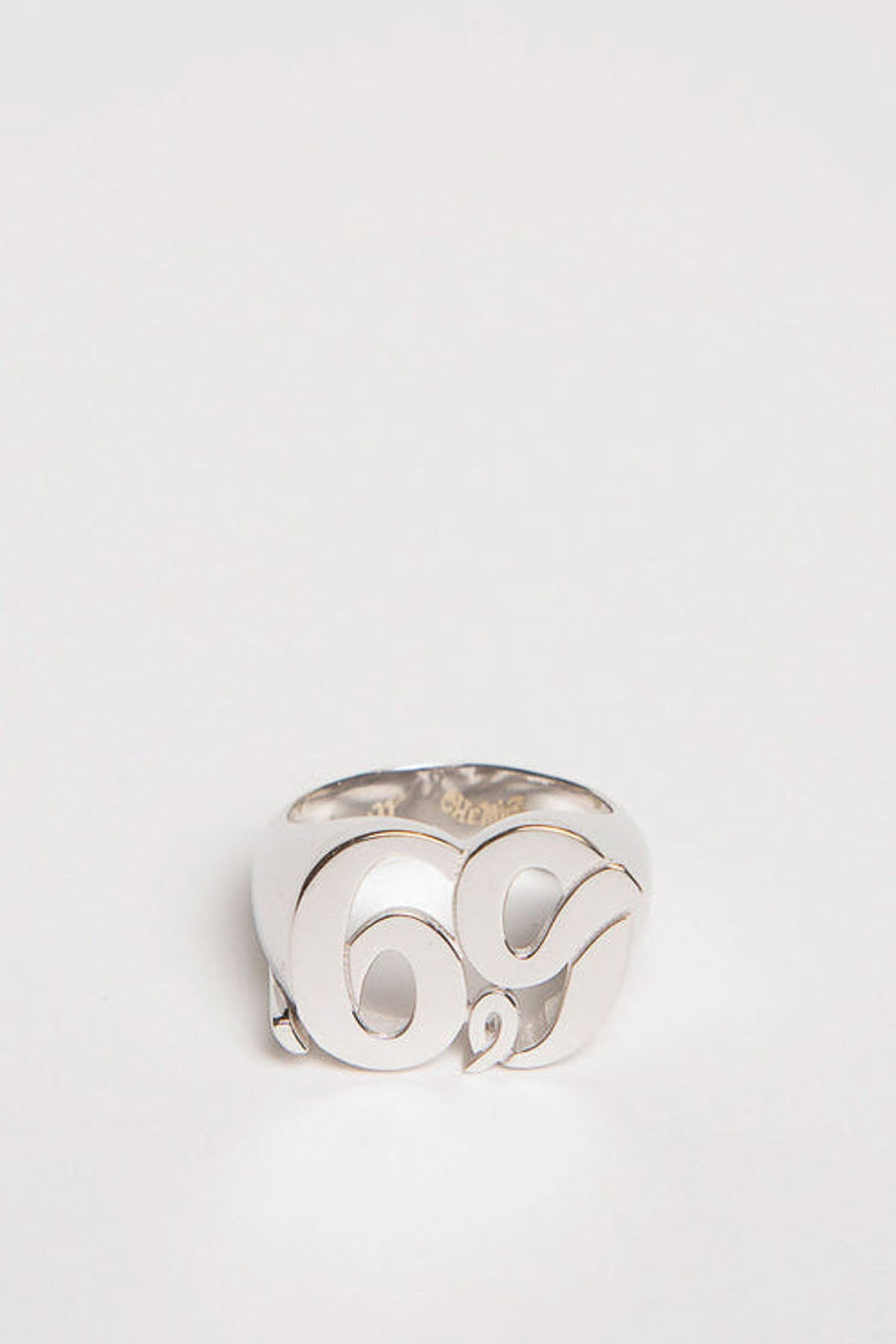 CHEMIST | WHITE GOLD L FACE 69 RING