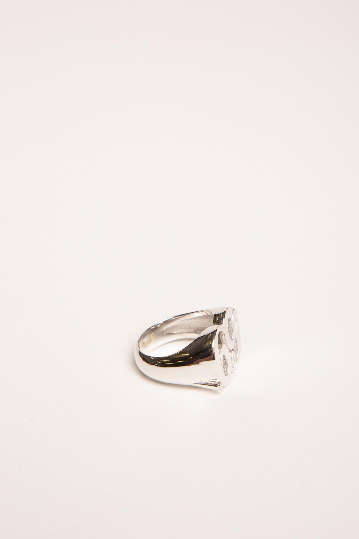 CHEMIST | WHITE GOLD L FACE 69 RING