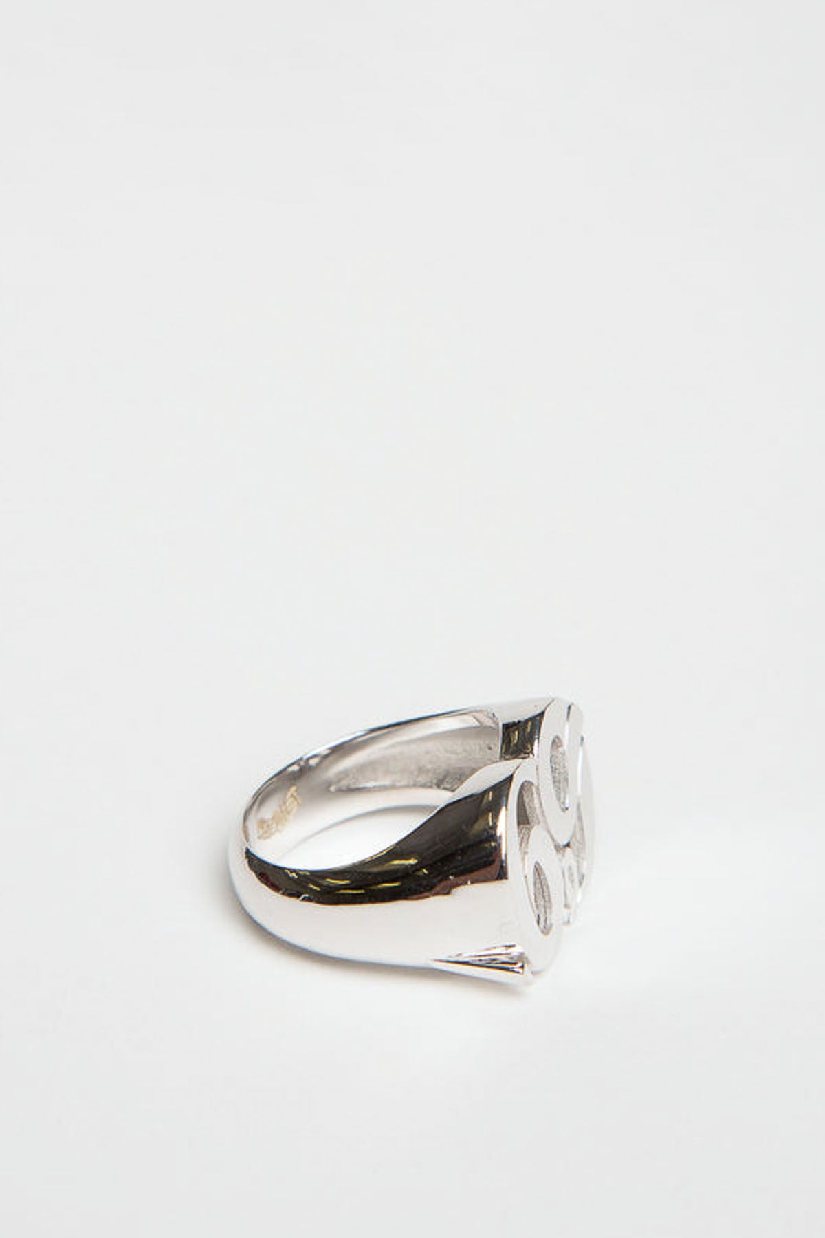 CHEMIST | WHITE GOLD L FACE 69 RING