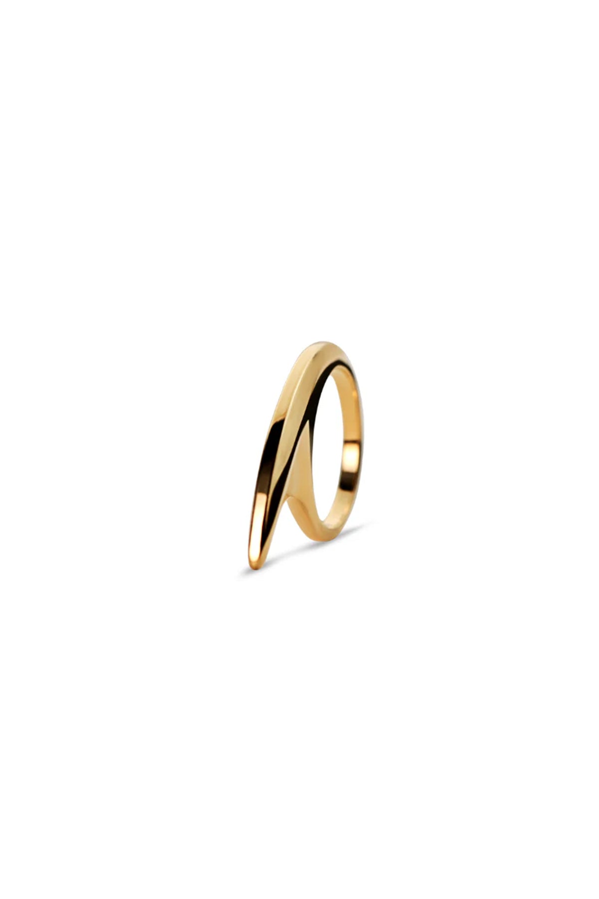 JOVANA DJURIC | SMALL YELLOW GOLD SLICE RING