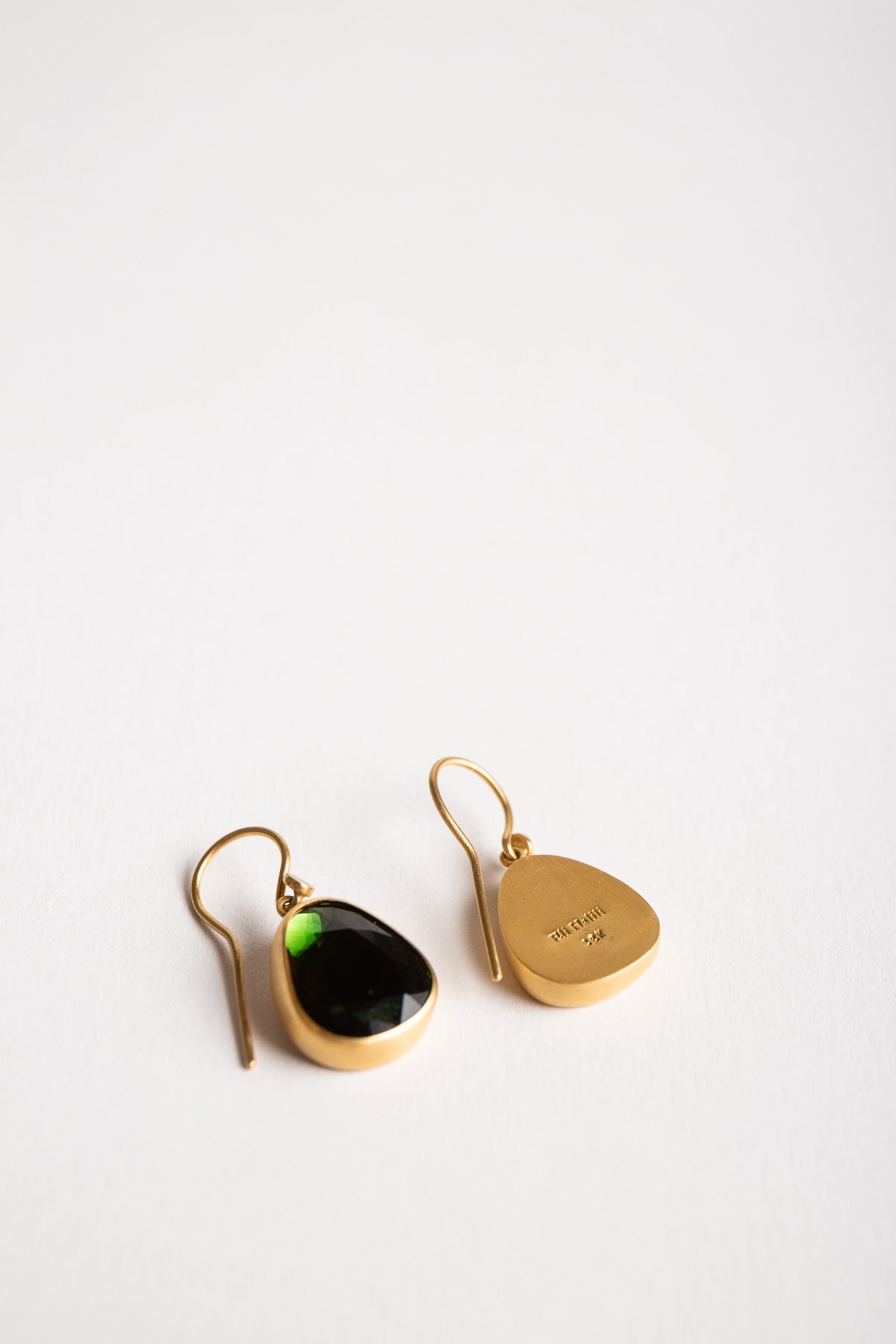 ELI HALILI | 22KYG GREEN TOURMALINE EARRINGS