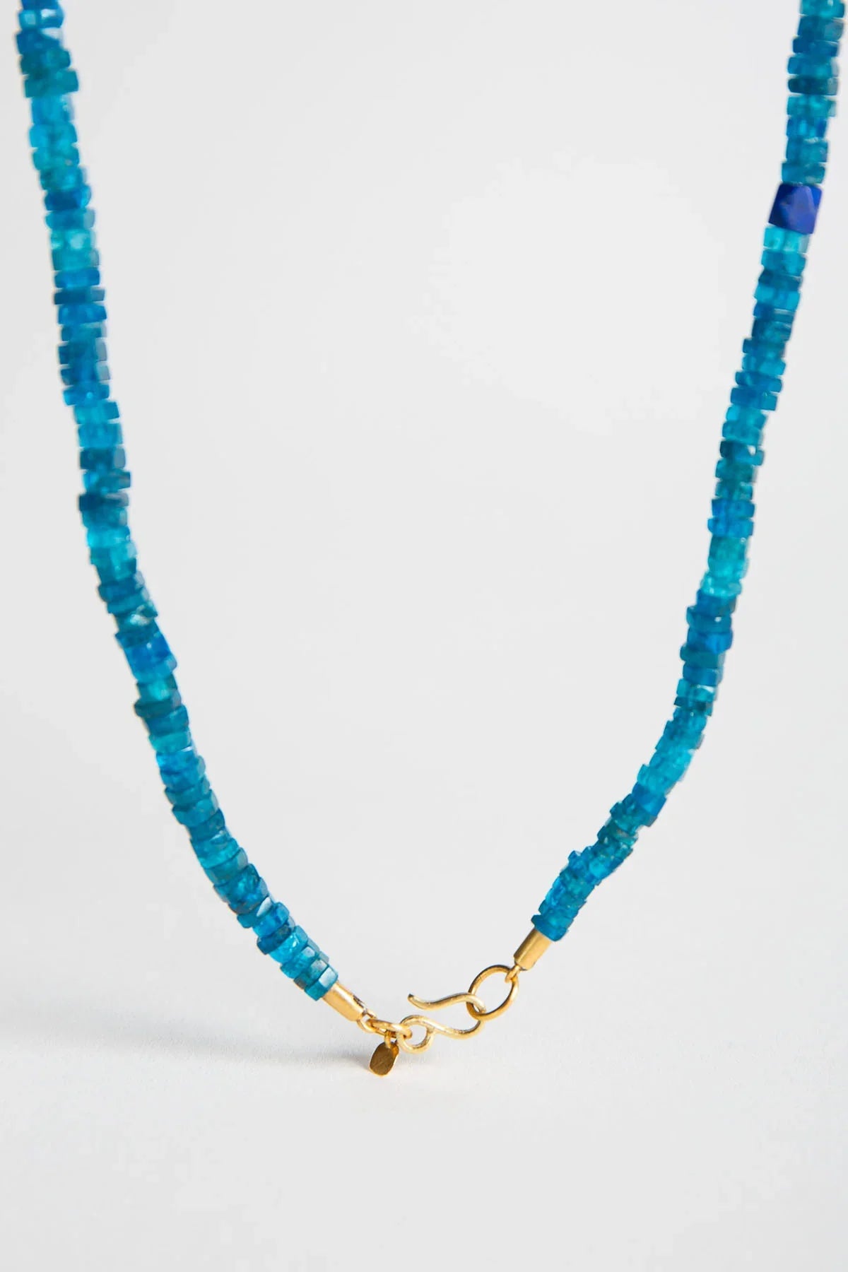 ELI HALILI | APATITE/LAPIS NECKLACE