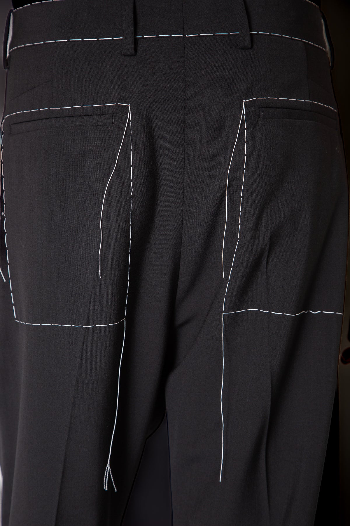 OFF-WHITE | STITCH ZIP TROUSERS - MAXFIELD LA