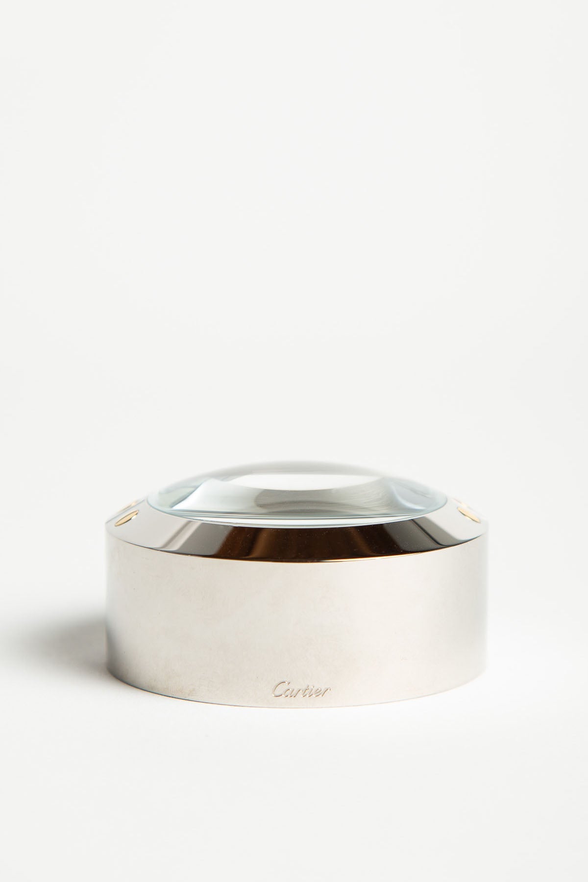 CARTIER | VINTAGE STERLING MAGNIFYING GLASS - MAXFIELD LA