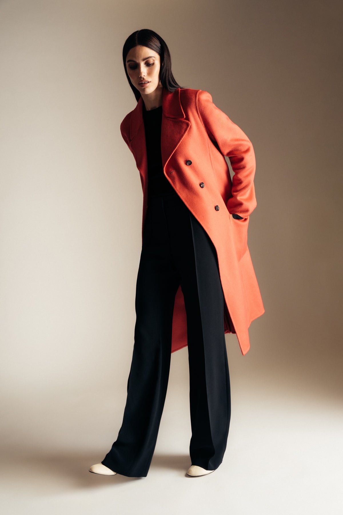 LANVIN | DOUBLE BREASTED COAT