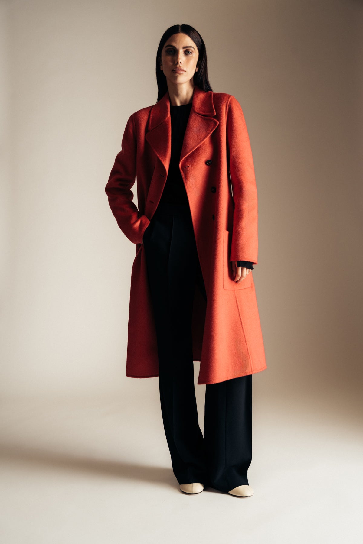 LANVIN | DOUBLE BREASTED COAT