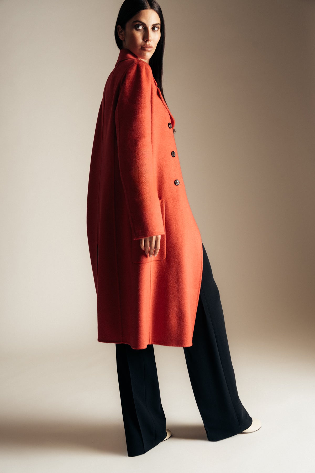 LANVIN | DOUBLE BREASTED COAT