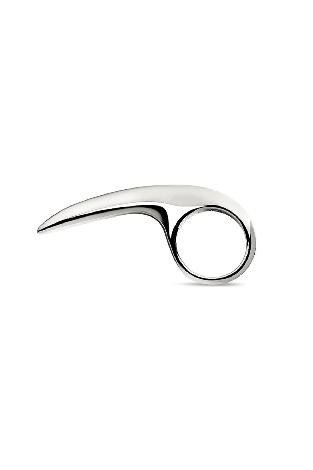 JOVANA DJURIC | LARGE SILVER SLICE RING - MAXFIELD LA