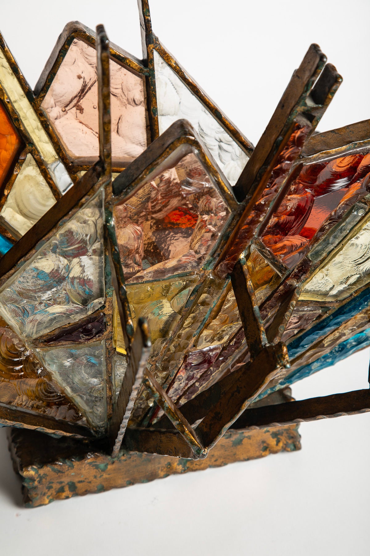 MAXFIELD PRIVATE COLLECTION | 1960'S BRUTALIST POLIARTE TABLE LAMP - MAXFIELD LA