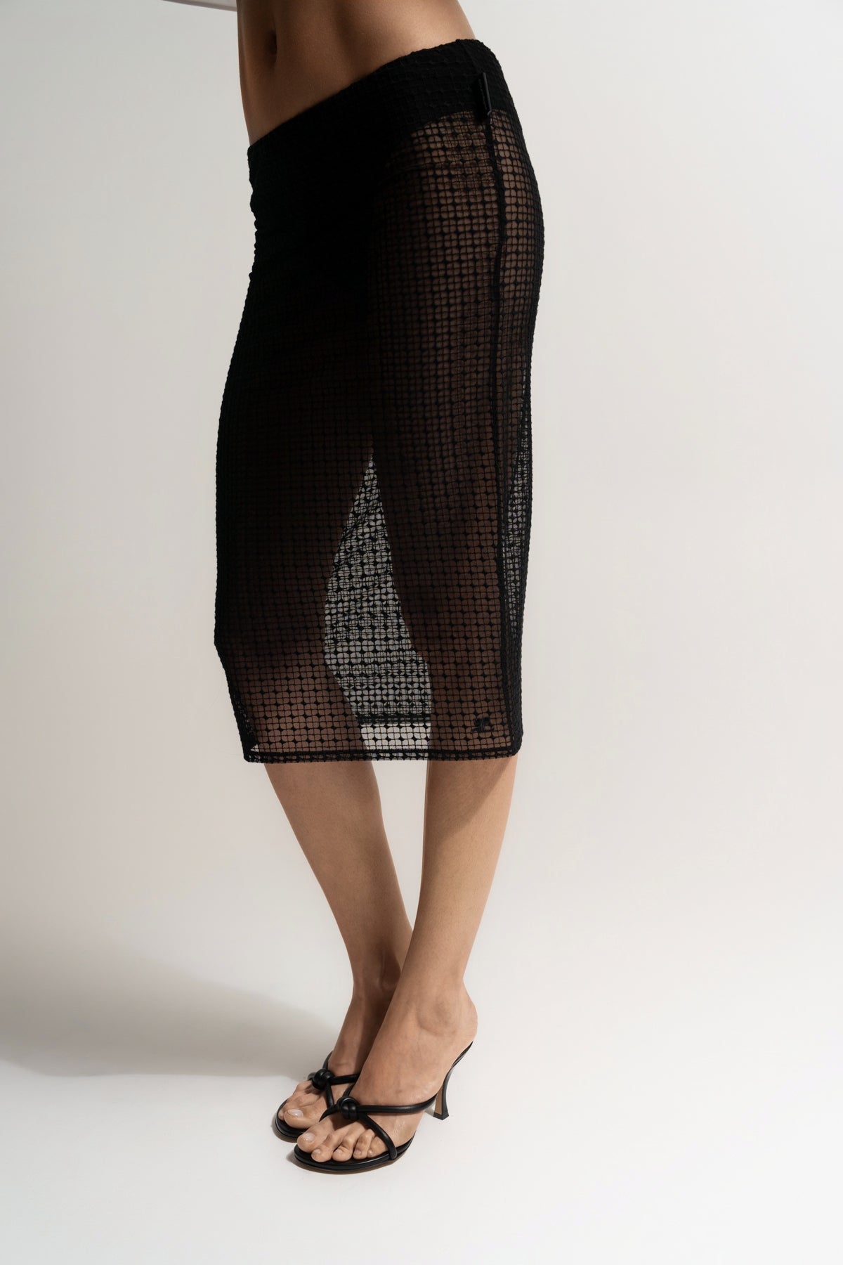 COURRÈGES | TUBE LACE SKIRT - MAXFIELD LA