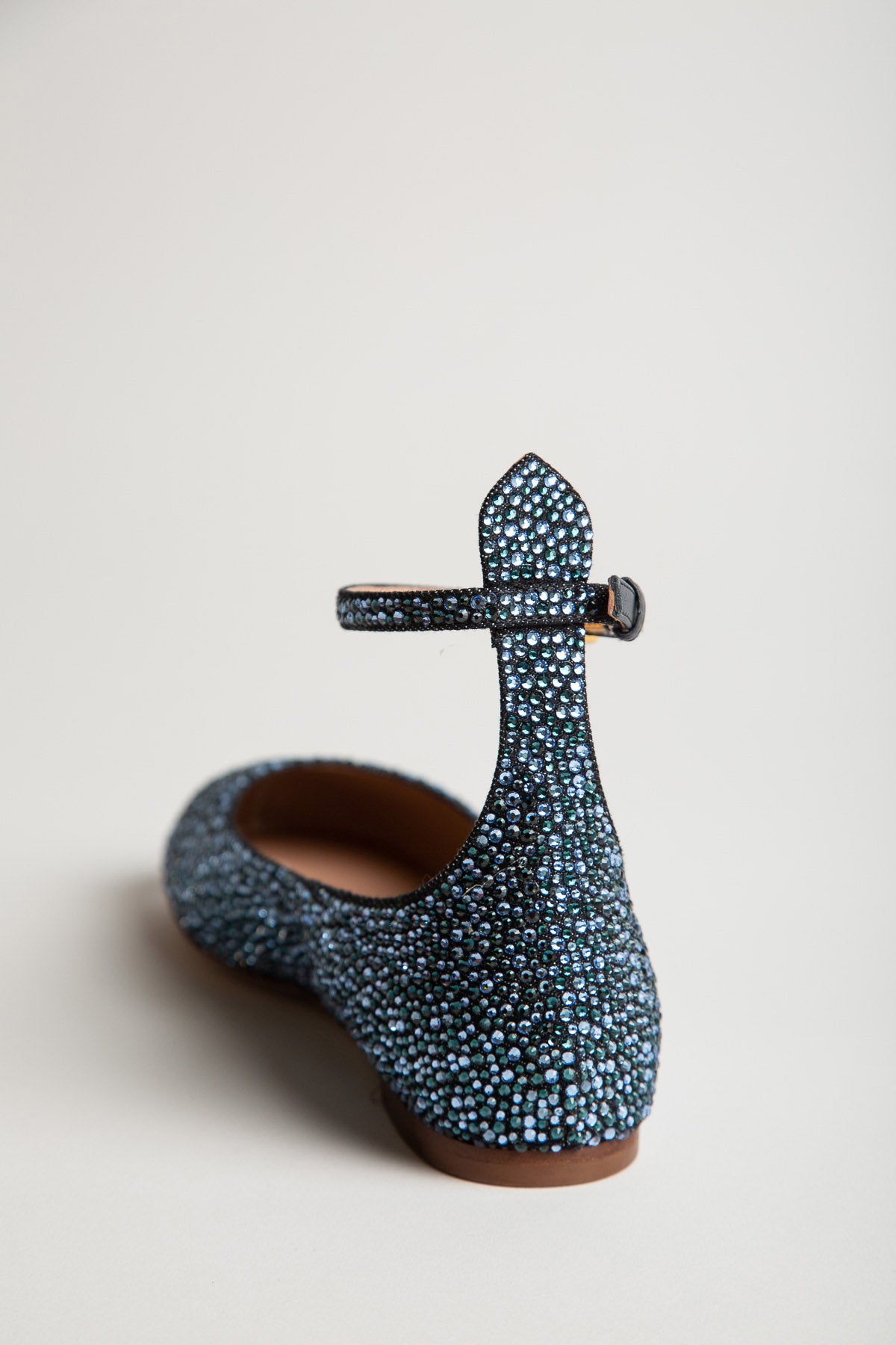 VALENTINO GARAVANI | DENIM BALLERINA FLATS
