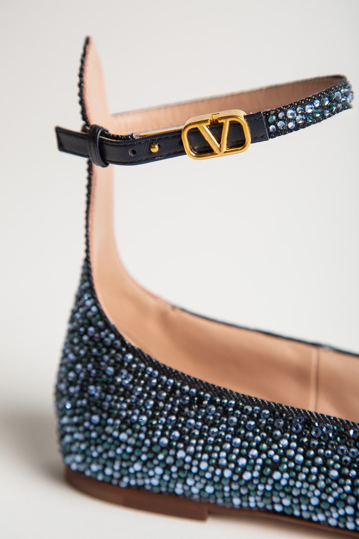 VALENTINO GARAVANI | DENIM BALLERINA FLATS