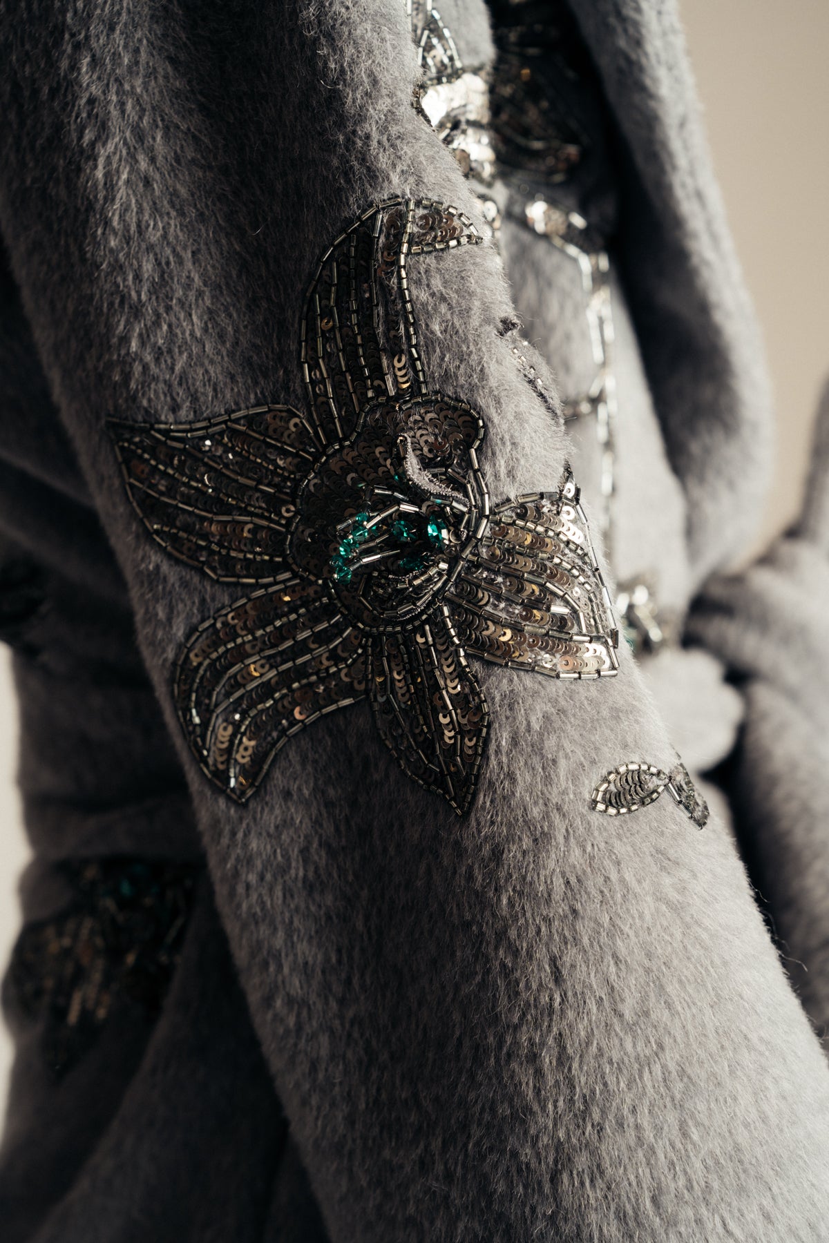 VALENTINO | EMBROIDERED LUX COAT