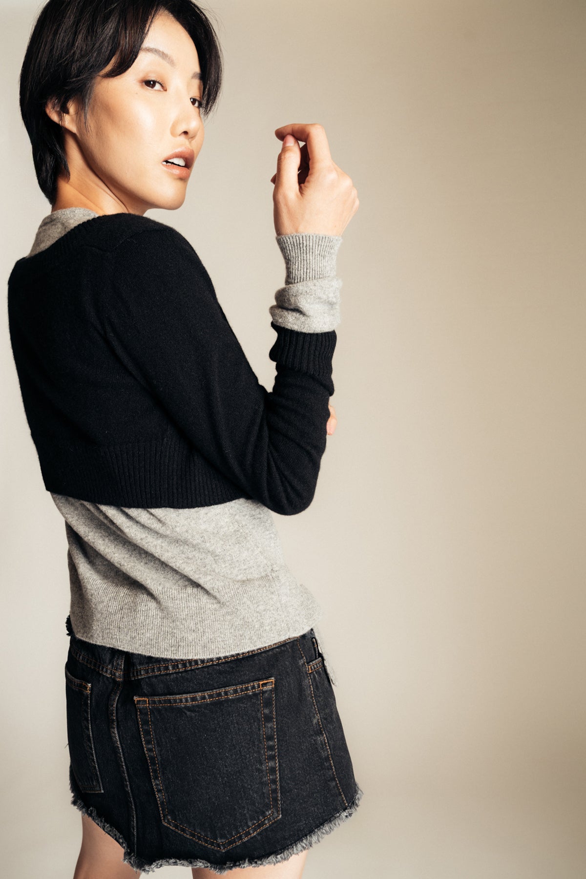 MERYLL ROGGE | DOUBLE CARDIGAN