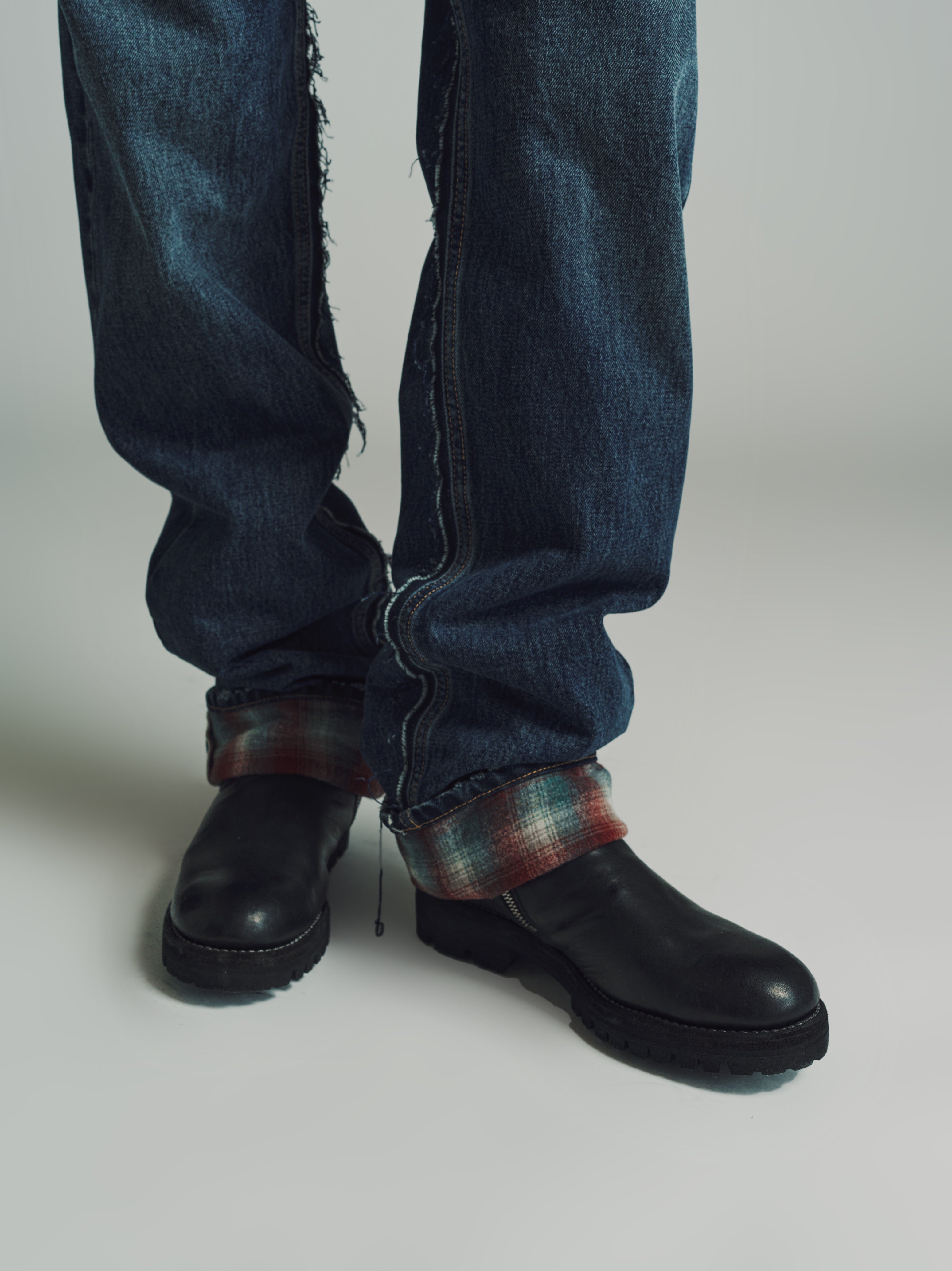 GUIDI | LEATHER SIDE ZIP ANKLE BOOTS