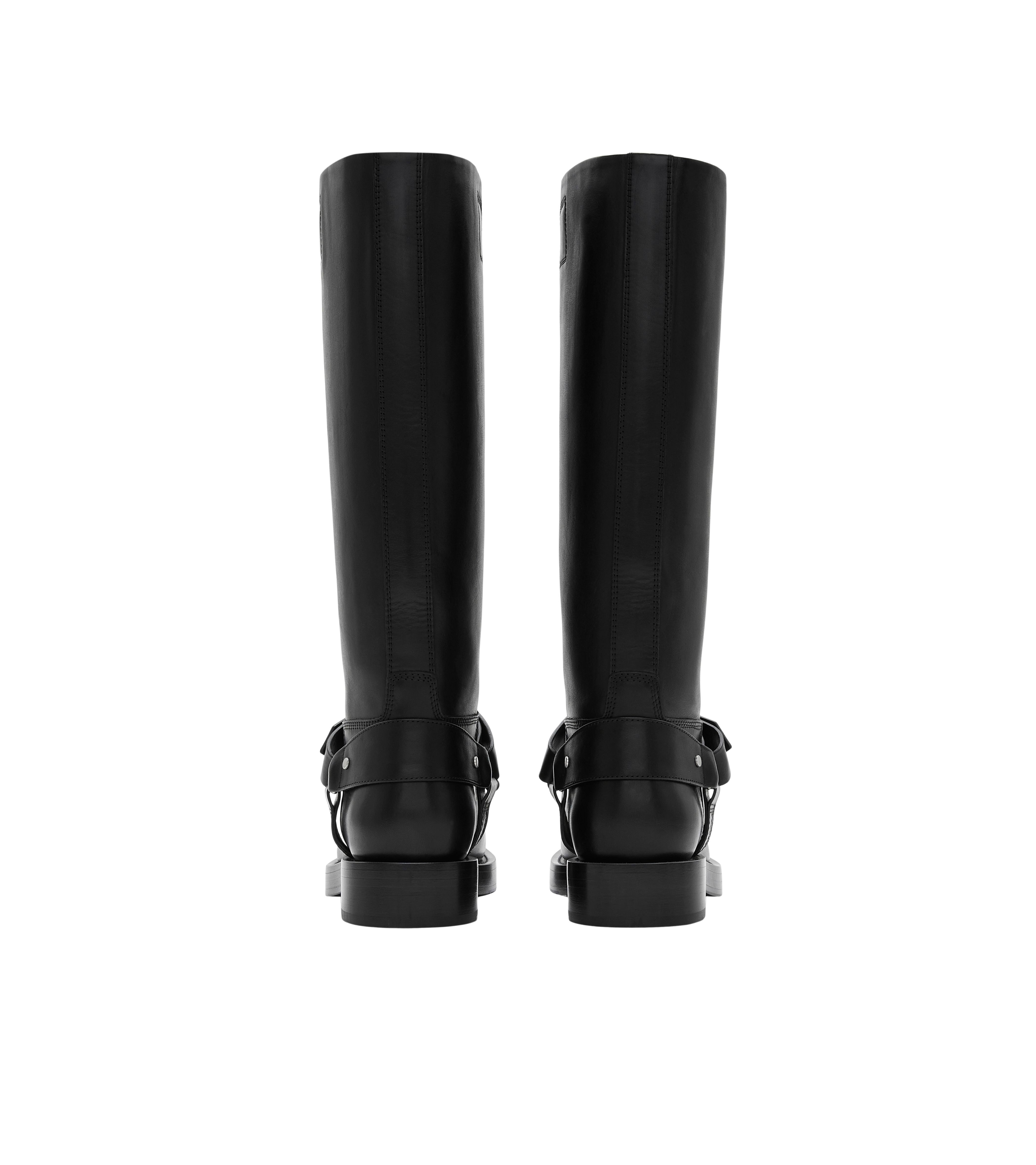 BURBERRY | SADDLE TALL BOOTS