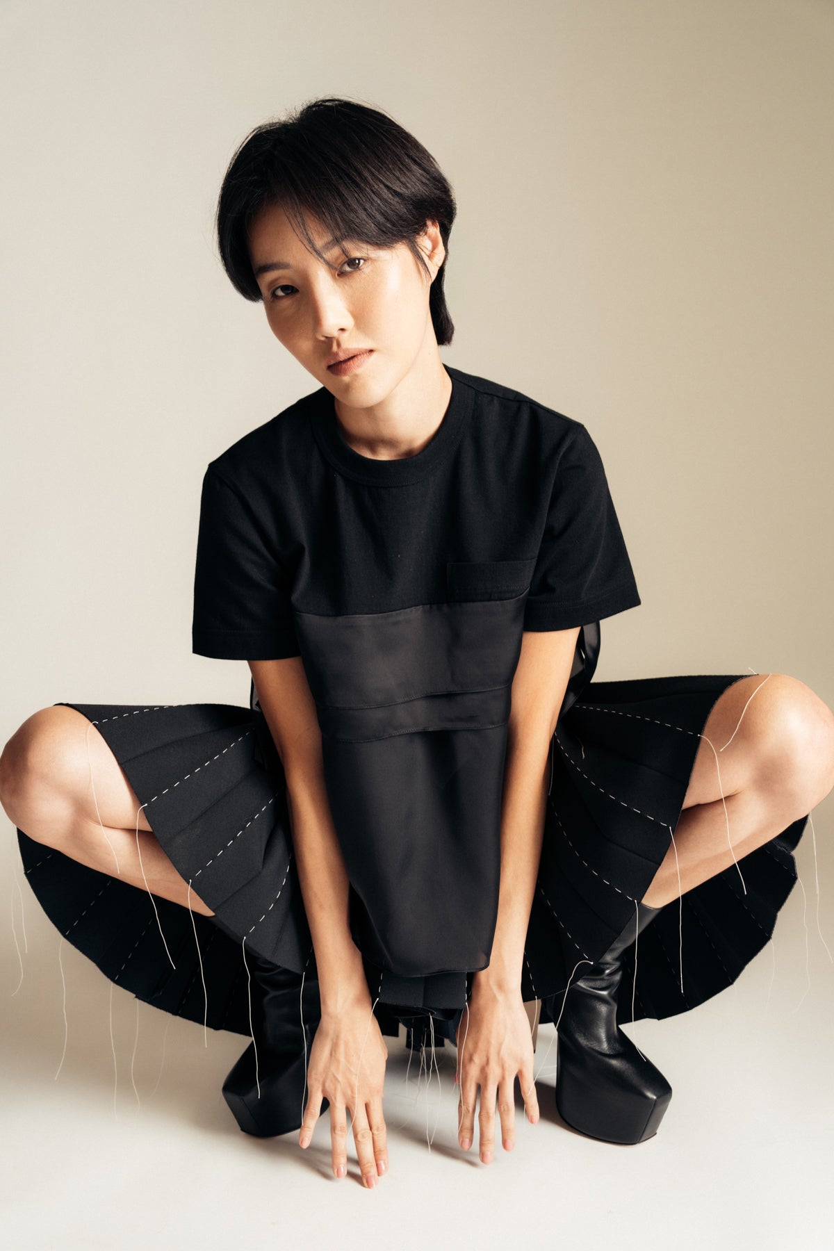 SACAI | SUITING BONDING SHORT