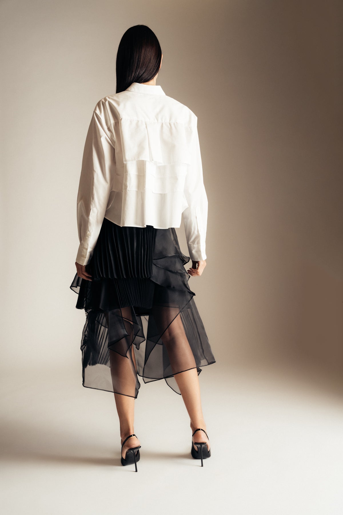 SACAI | COTTON POPLIN SHIRT