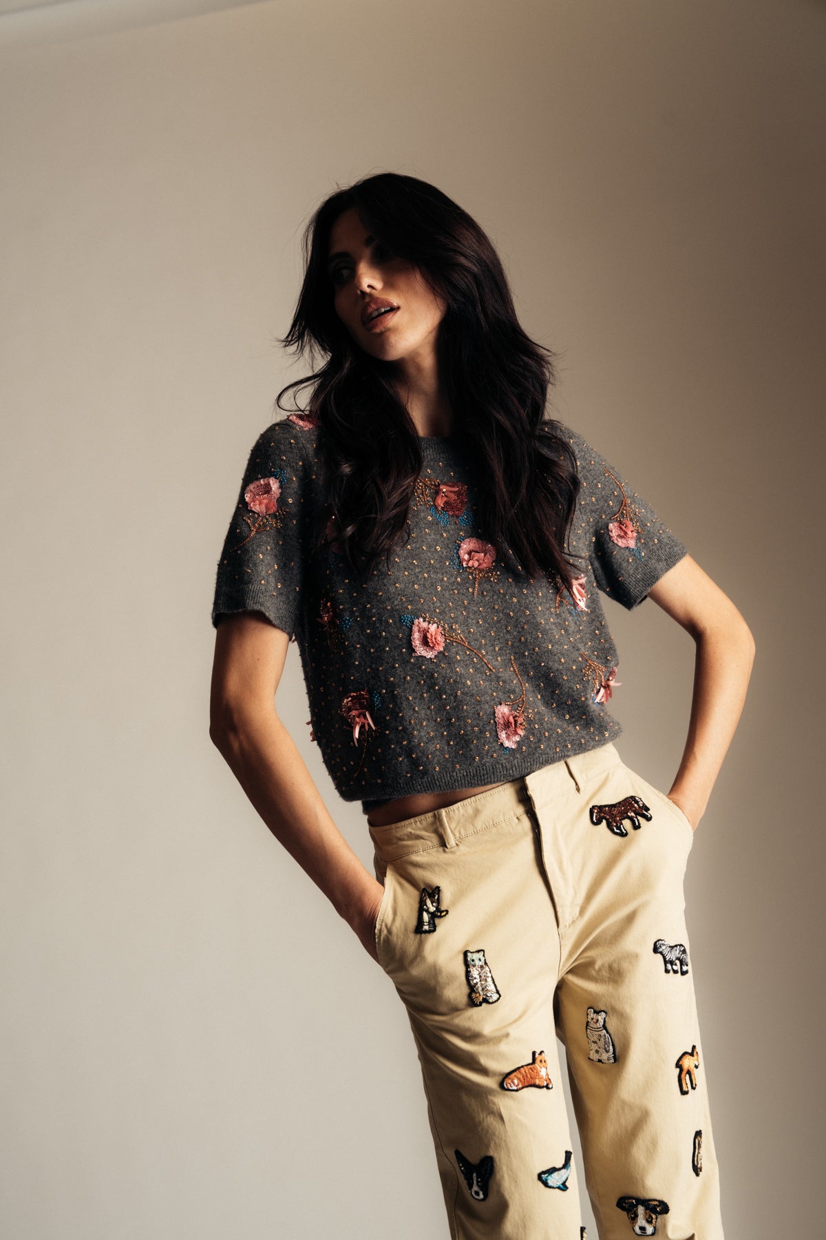 LIBERTINE | 'BLOOMS' PULLOVER