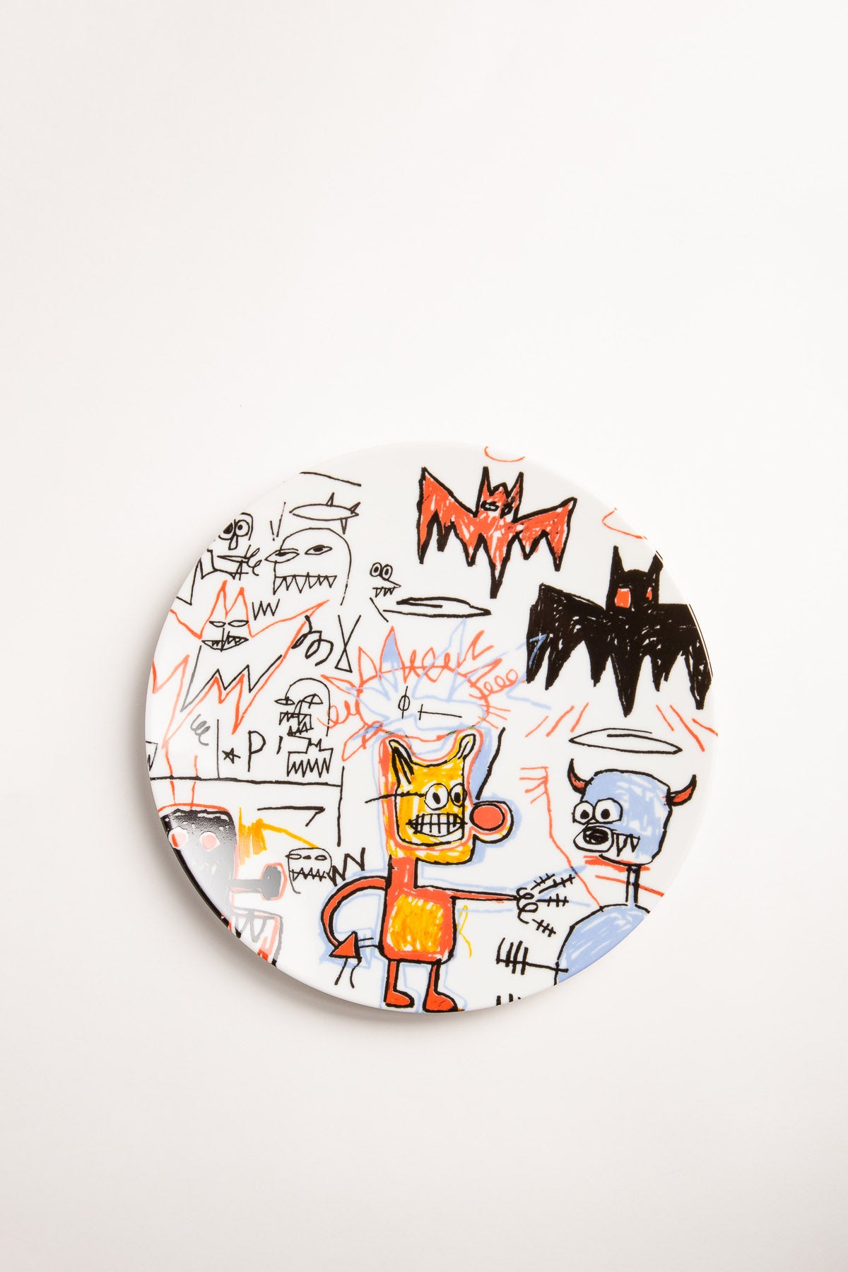 LIGNE BLANCHE | BASQUIAT LARGE BATMAN PLATE