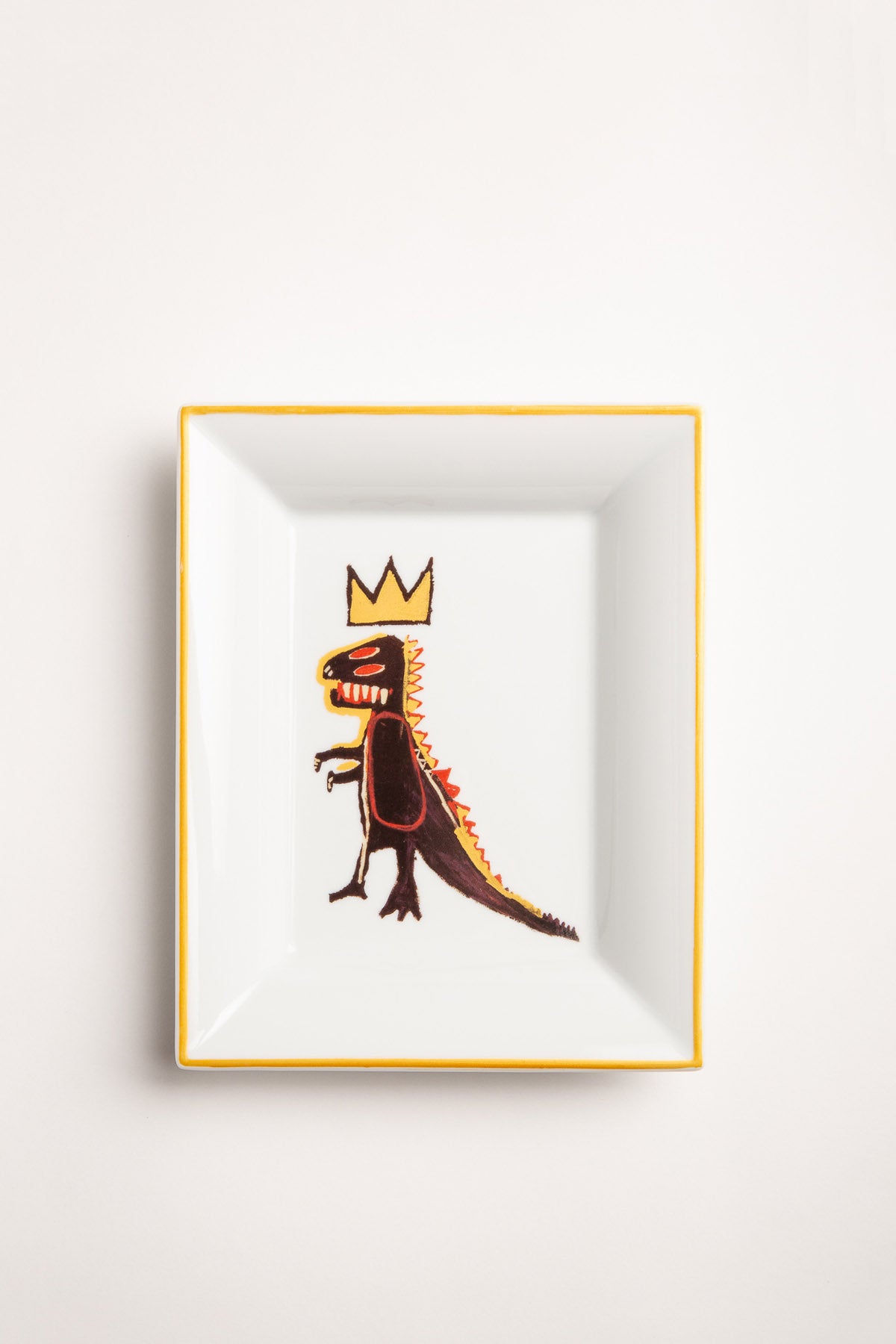 LIGNE BLANCHE | BASQUIAT GOLD DRAGON TRAY - MAXFIELD LA