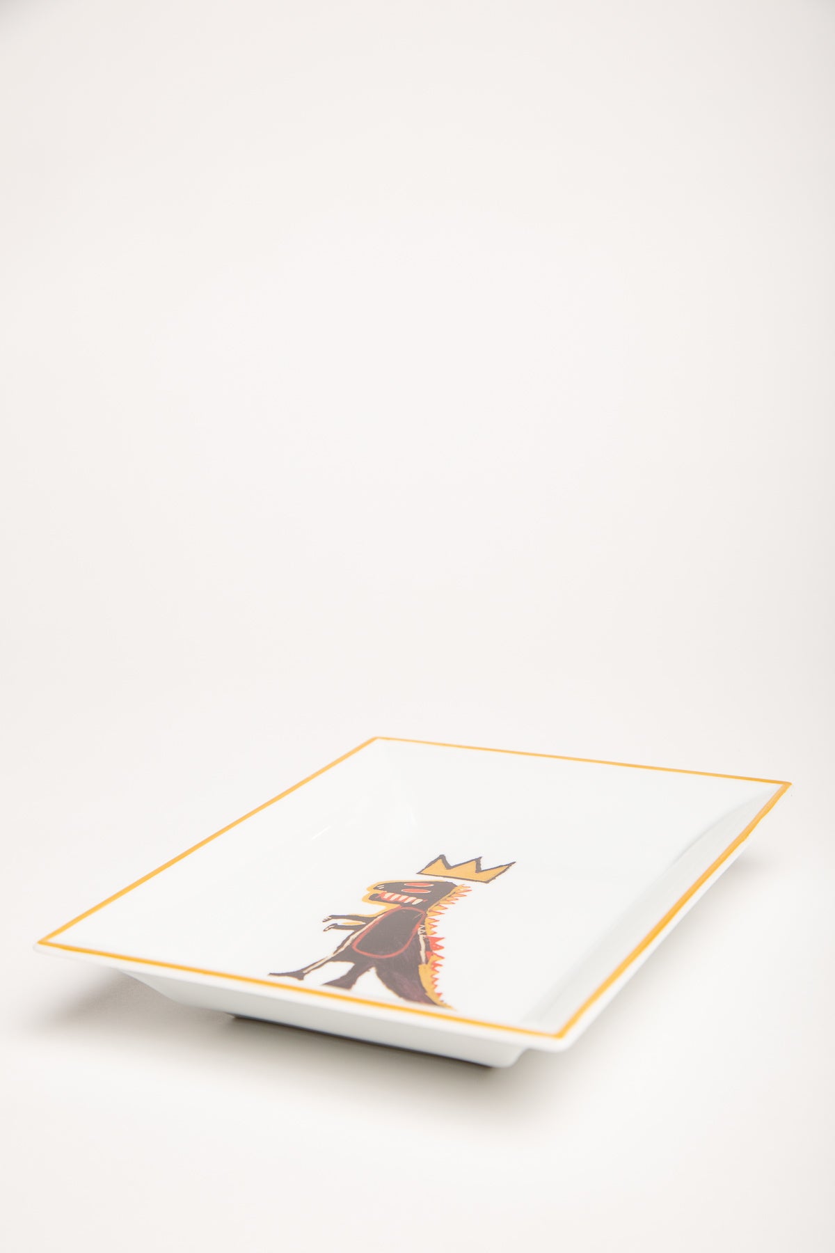LIGNE BLANCHE | BASQUIAT GOLD DRAGON TRAY - MAXFIELD LA