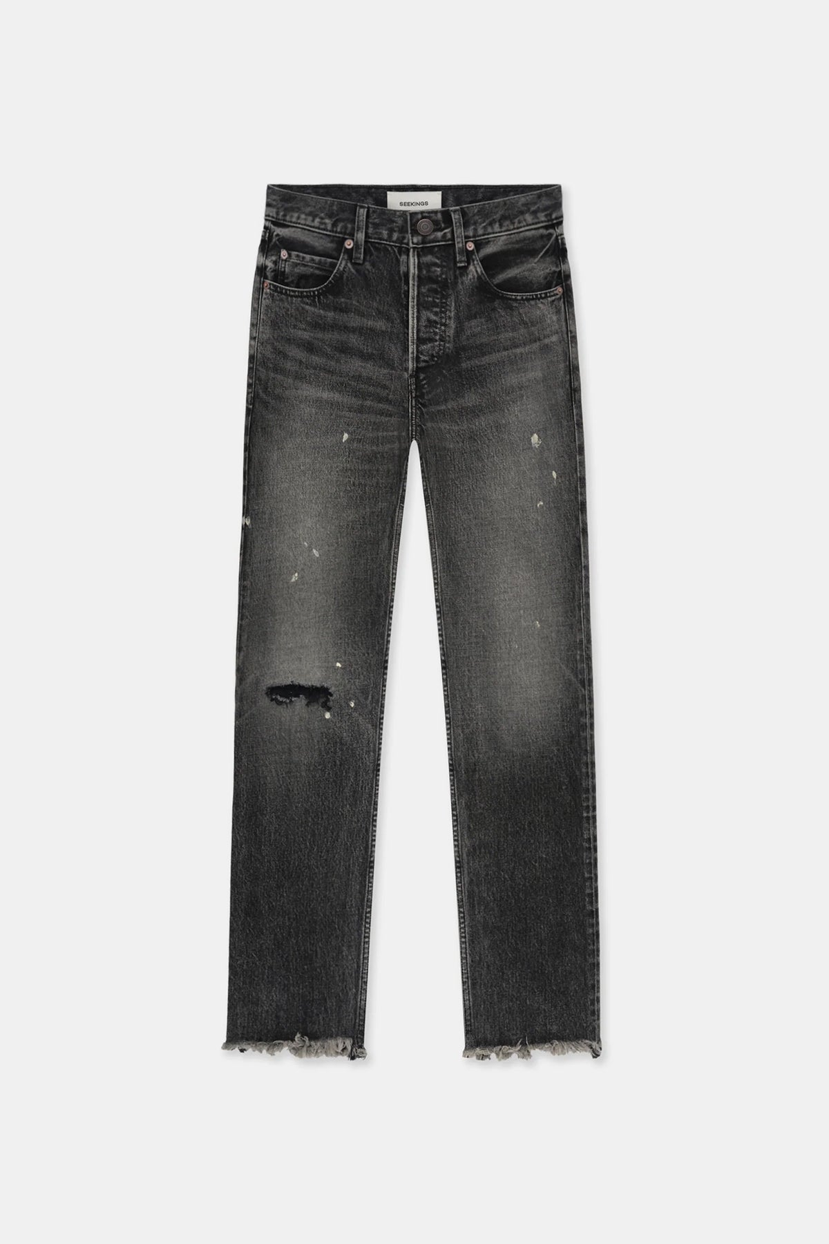 SEEKINGS | STRAIGHT LEG DENIM