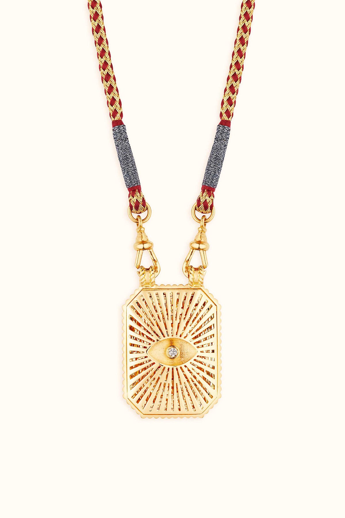 MARIE LICHTENBERG | 18K GOLD EYE MIINI SCAPULAR