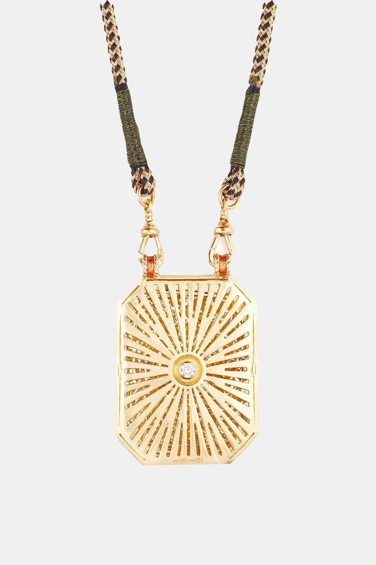 MARIE LICHTENBERG | 18K GOLD EYE PROTECT SCAPULAR